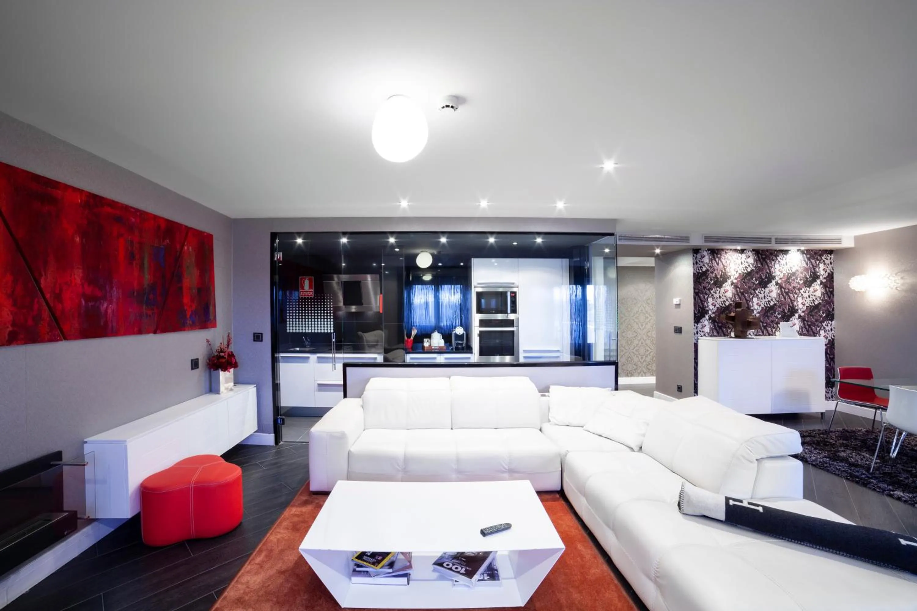 Seating area, Bed in Petit Palace Savoy Alfonso XII