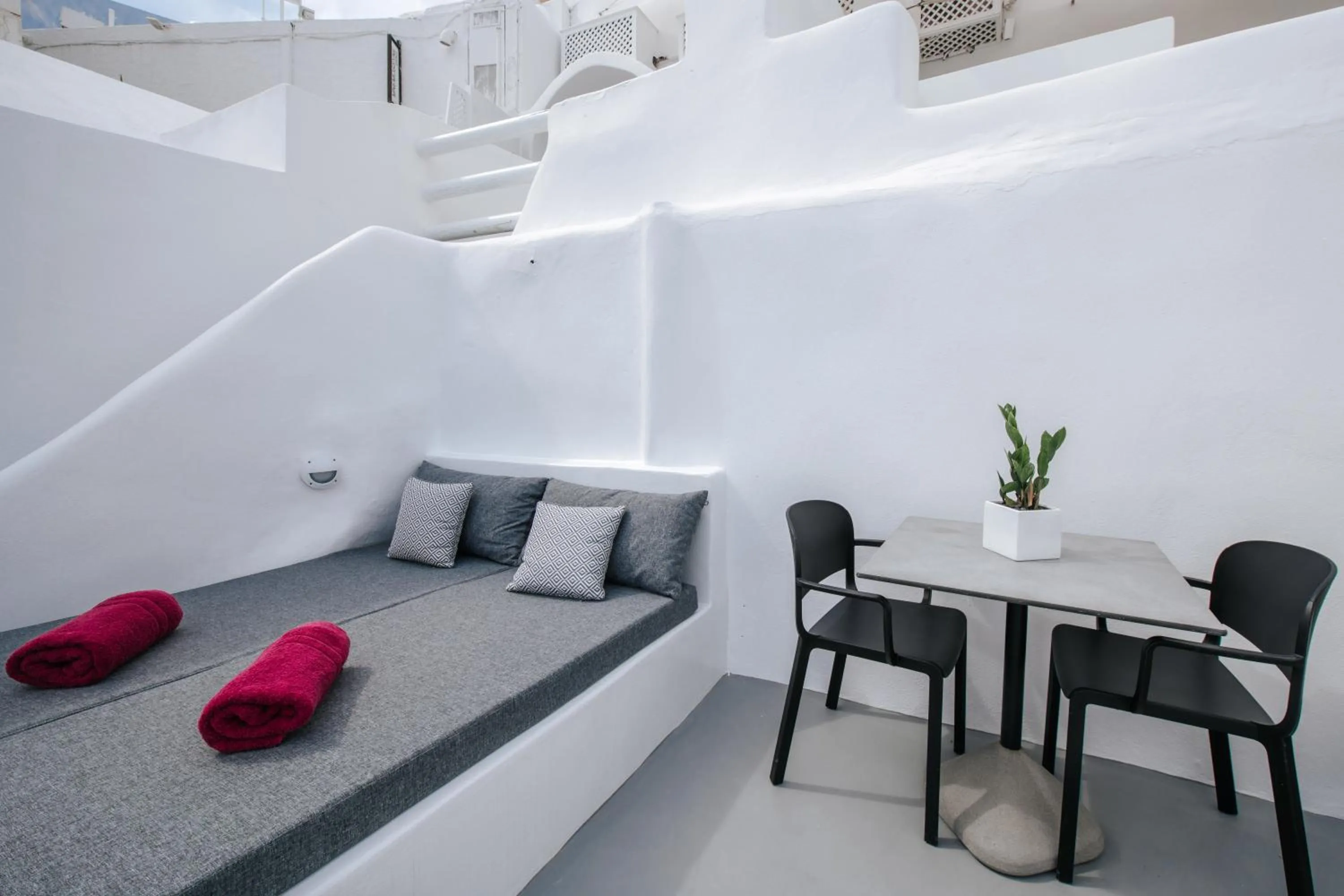 Balcony/Terrace in Virginia's Cave Villas