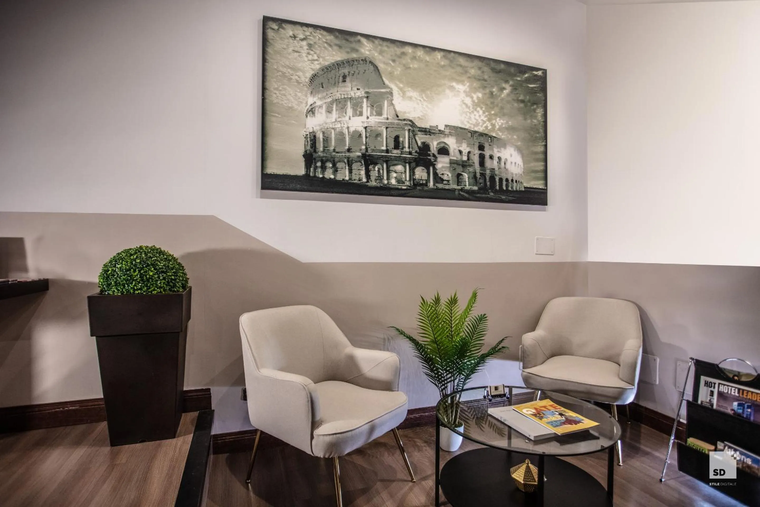 Lobby or reception in Hotel Boutique Nazionale