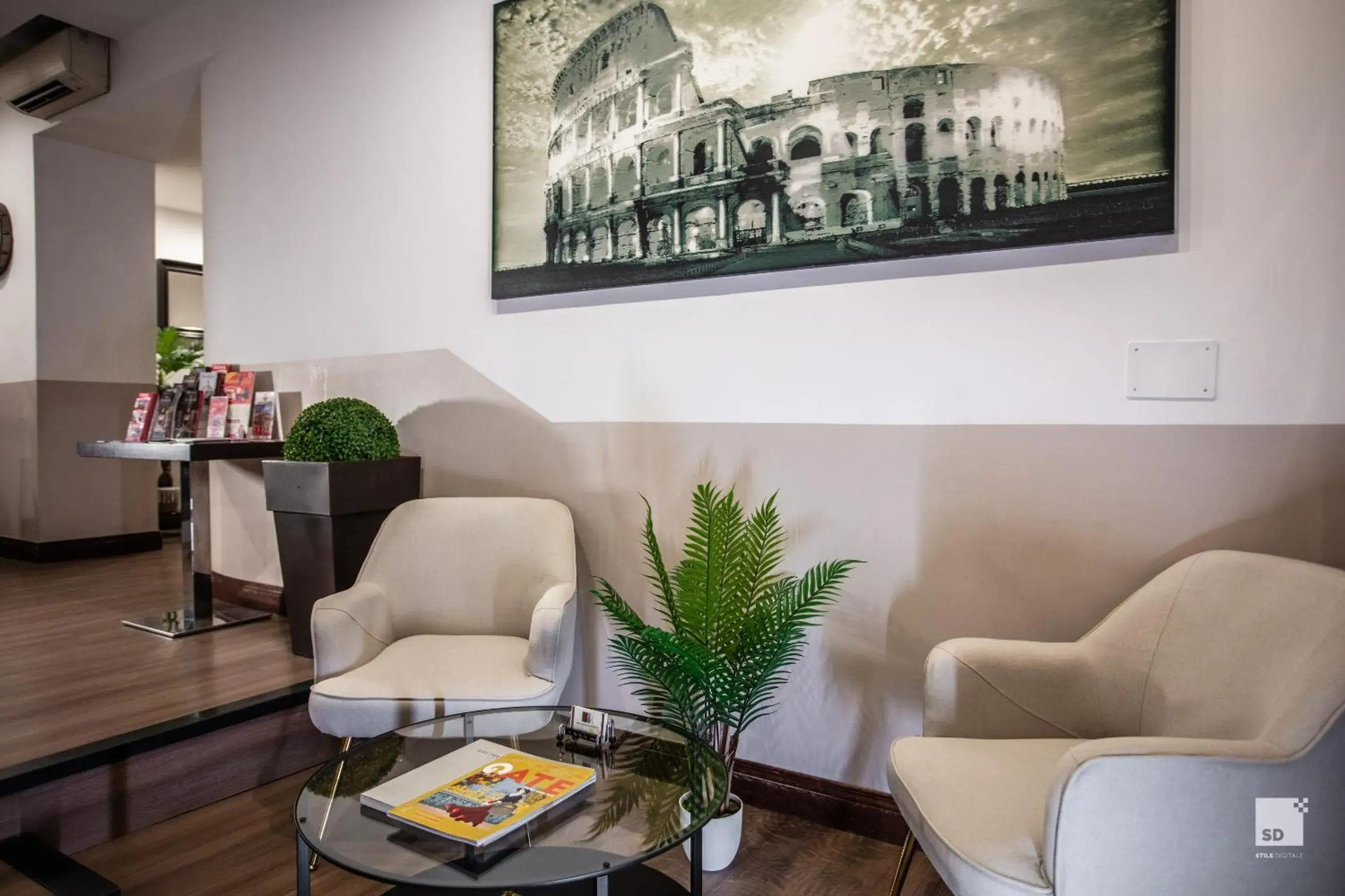 Lobby or reception in Hotel Boutique Nazionale Lobby or reception in Hotel Boutique Nazionale