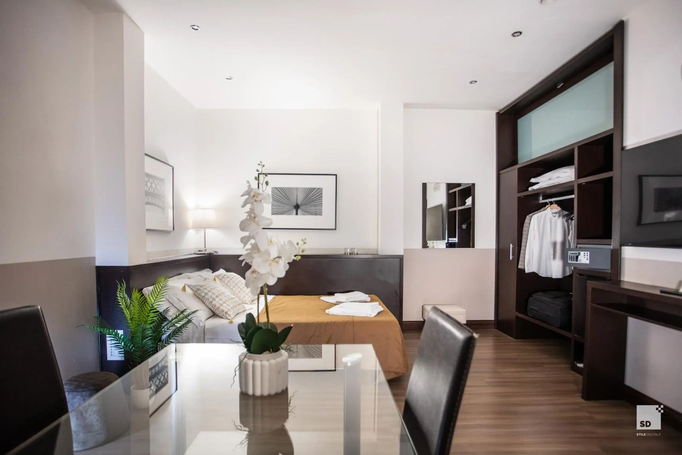 Bedroom in Hotel Boutique Nazionale Bedroom in Hotel Boutique Nazionale