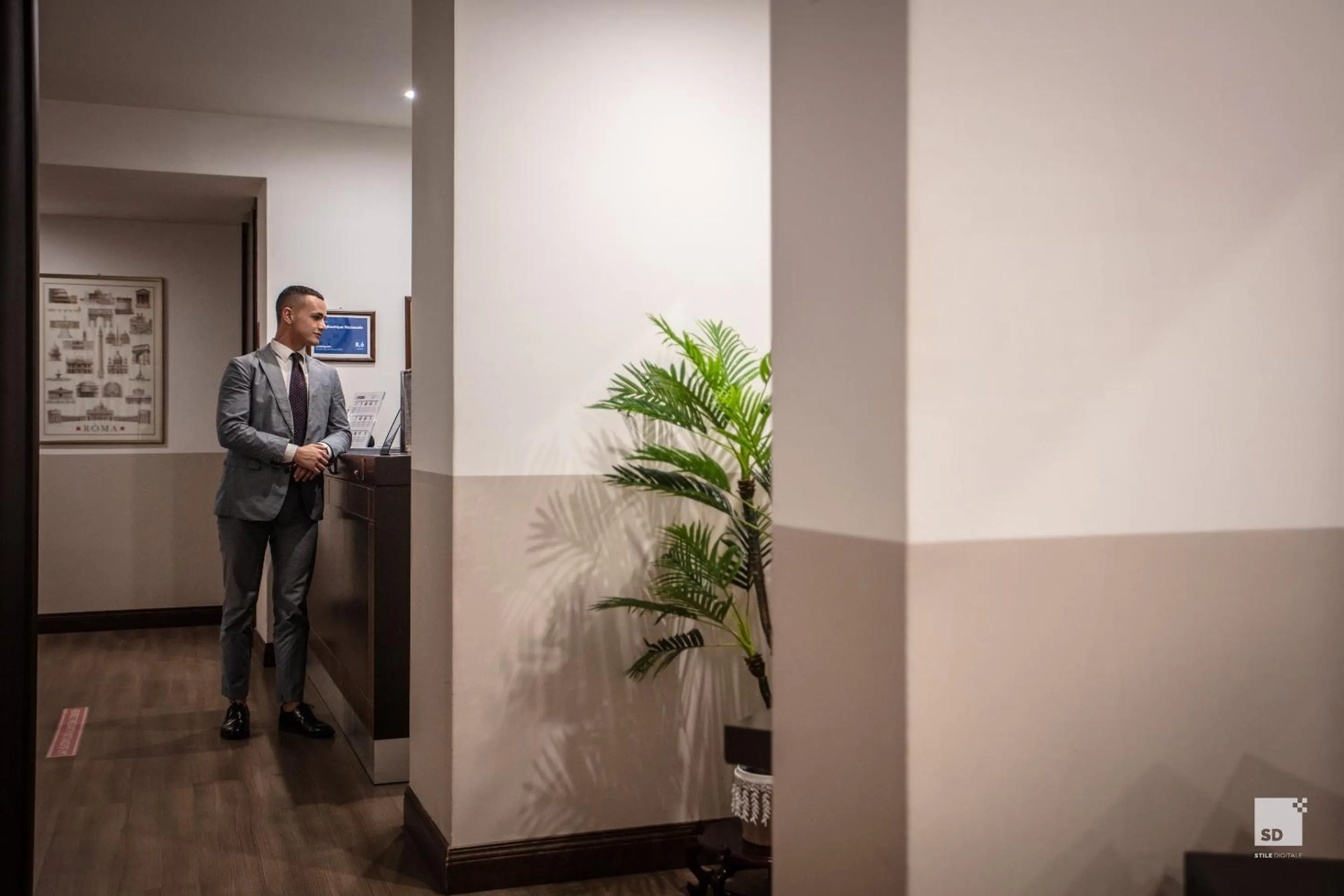 Lobby or reception in Hotel Boutique Nazionale