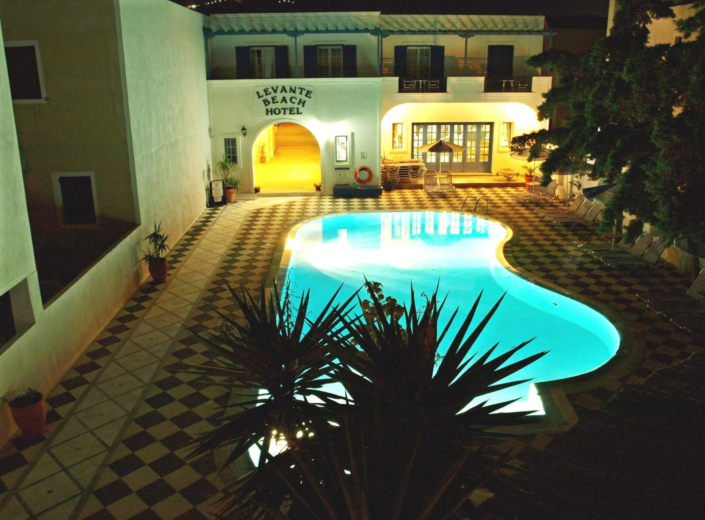 Facade/entrance in Levante Beach Hotel