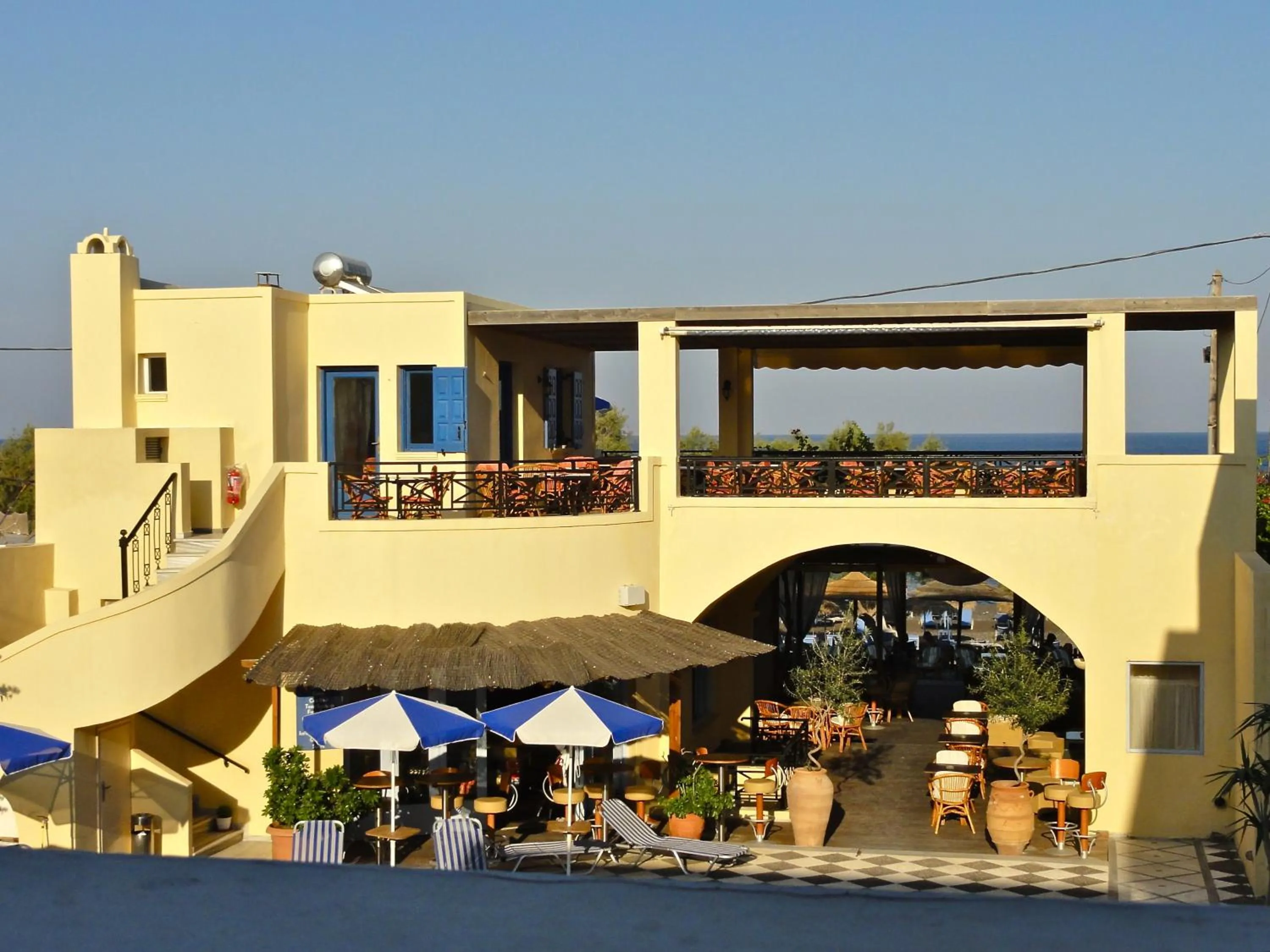 Restaurant/places to eat in Levante Beach Hotel