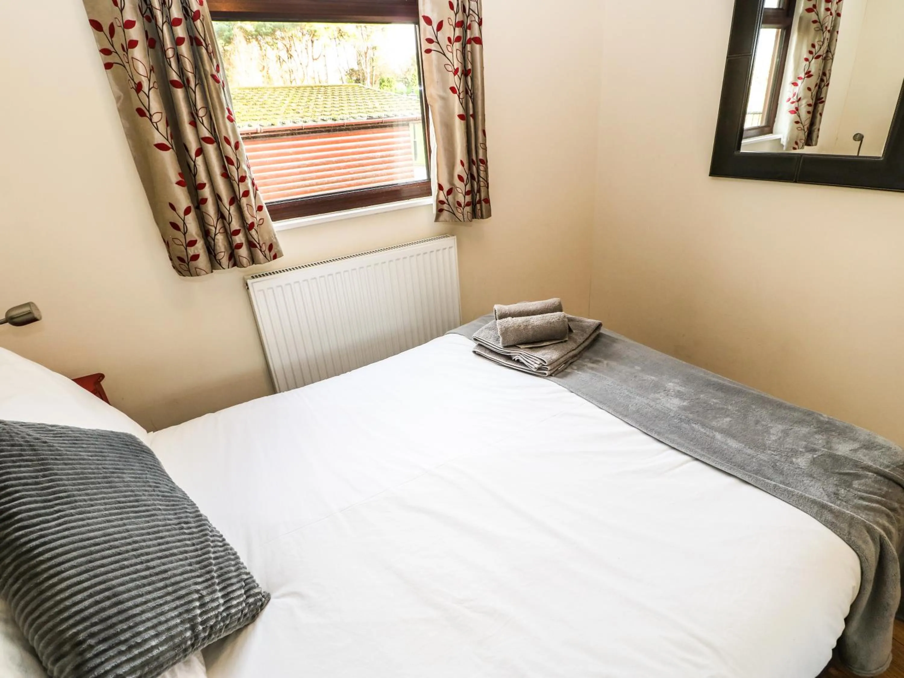 Bed in Primrose Lodge