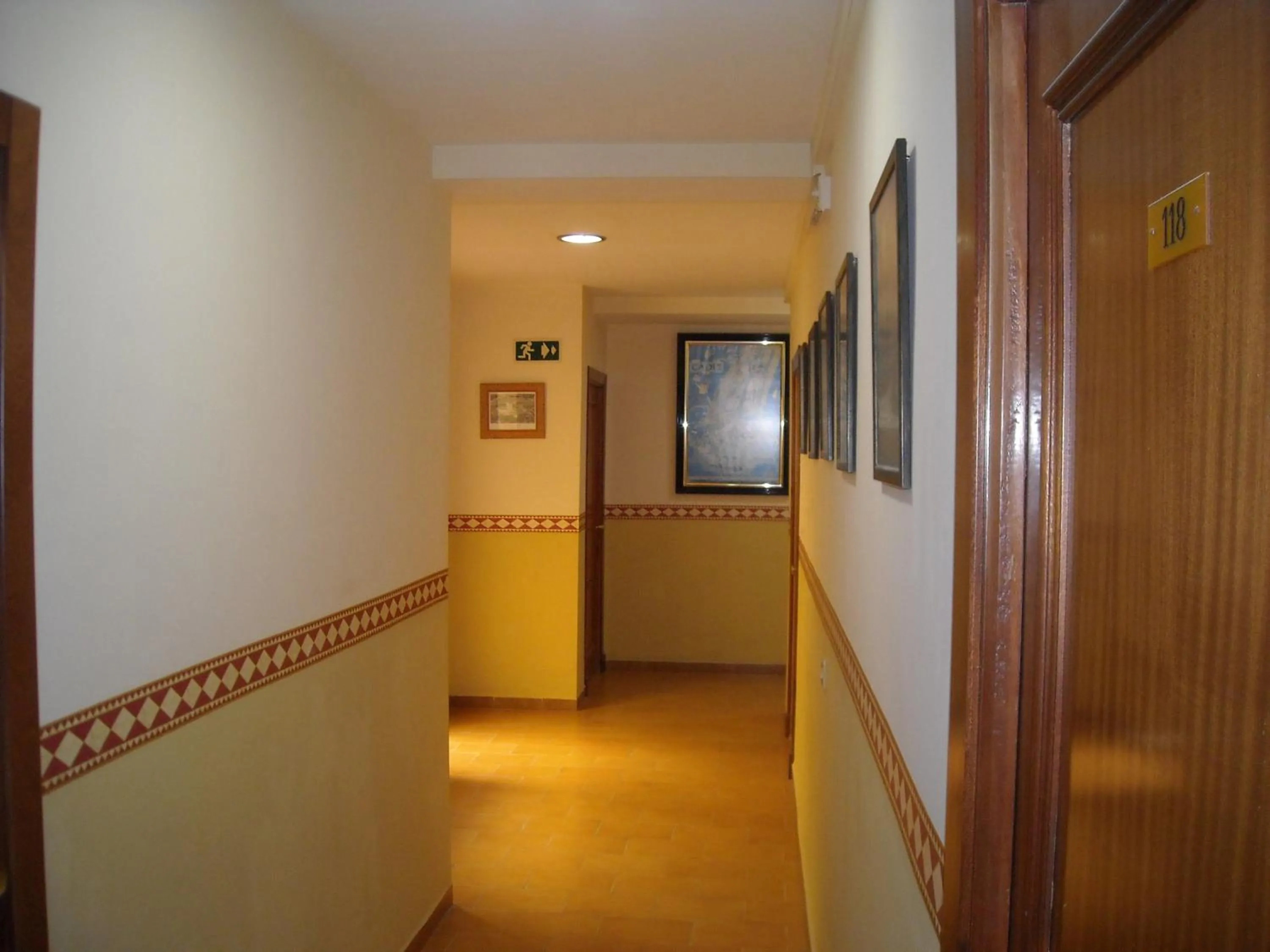 Decorative detail in Hostal Villa