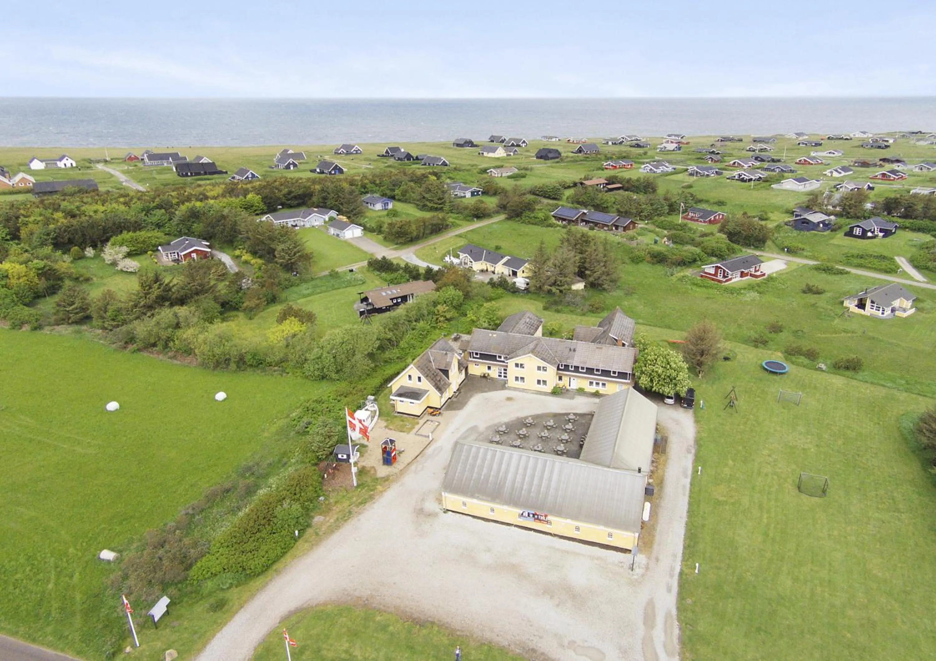 Bird's eye view in Hotel Kirkedal B&B