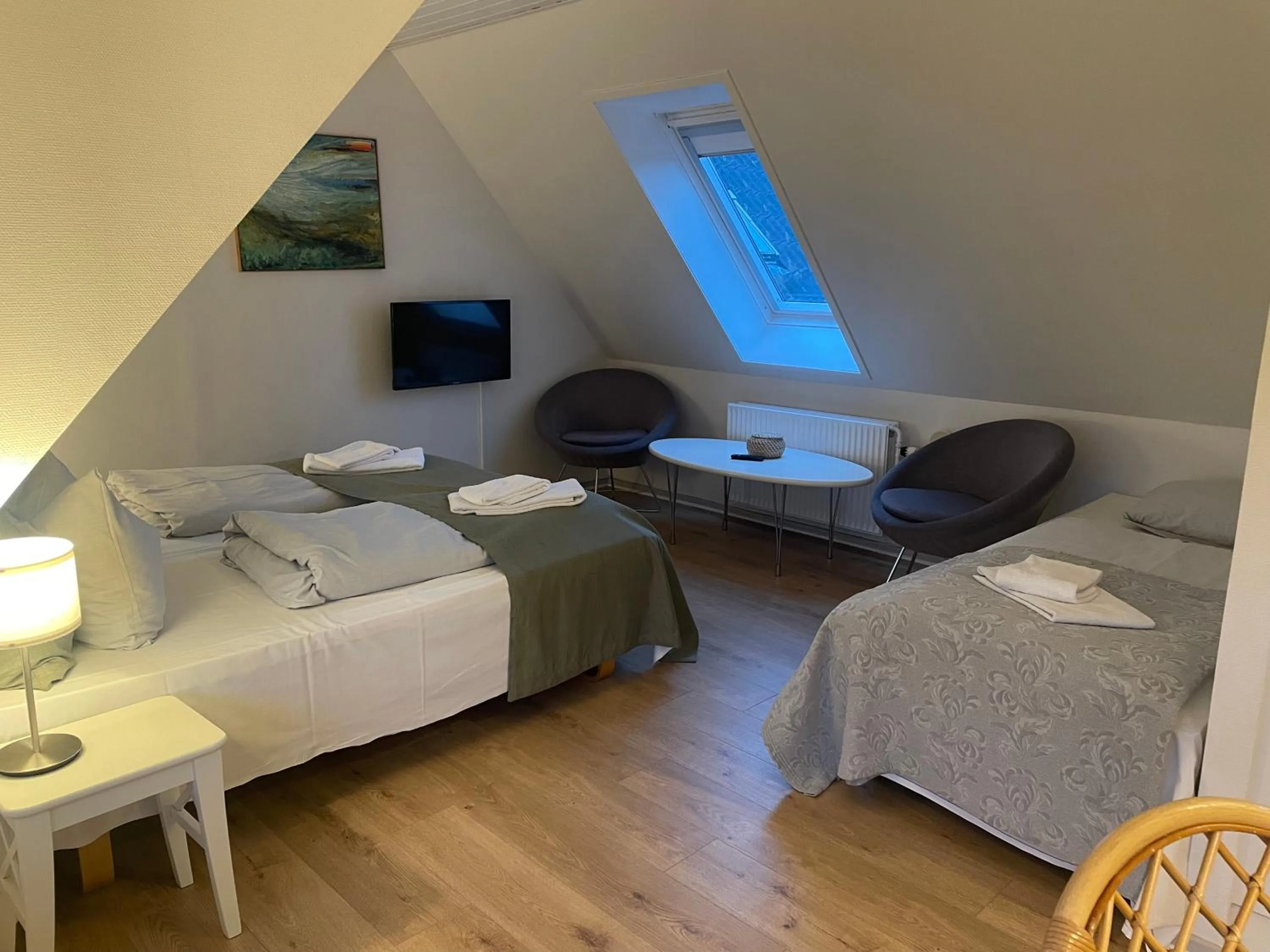 Bedroom, Bed in Hotel Kirkedal B&B