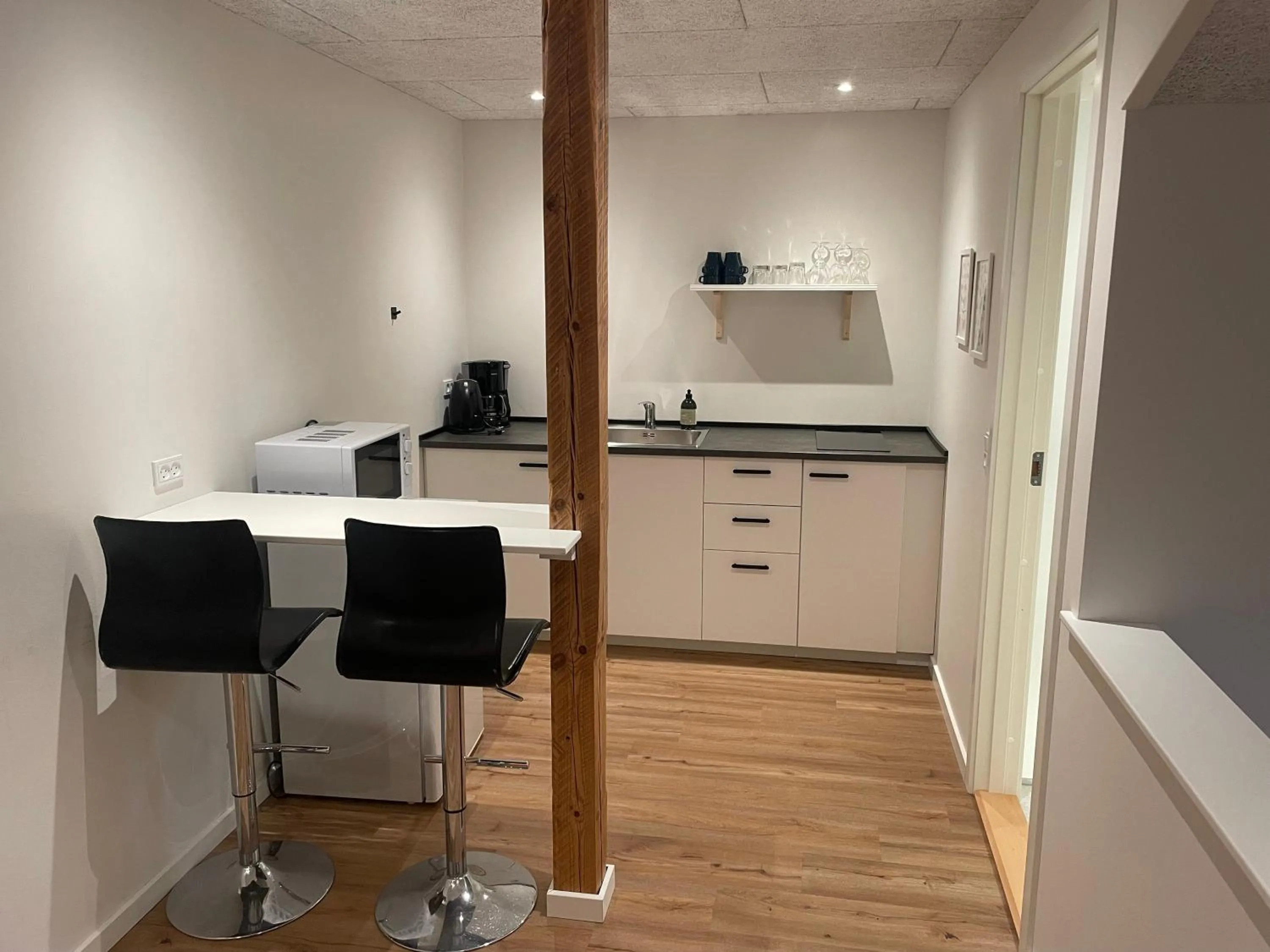 kitchen in Hotel Kirkedal B&B