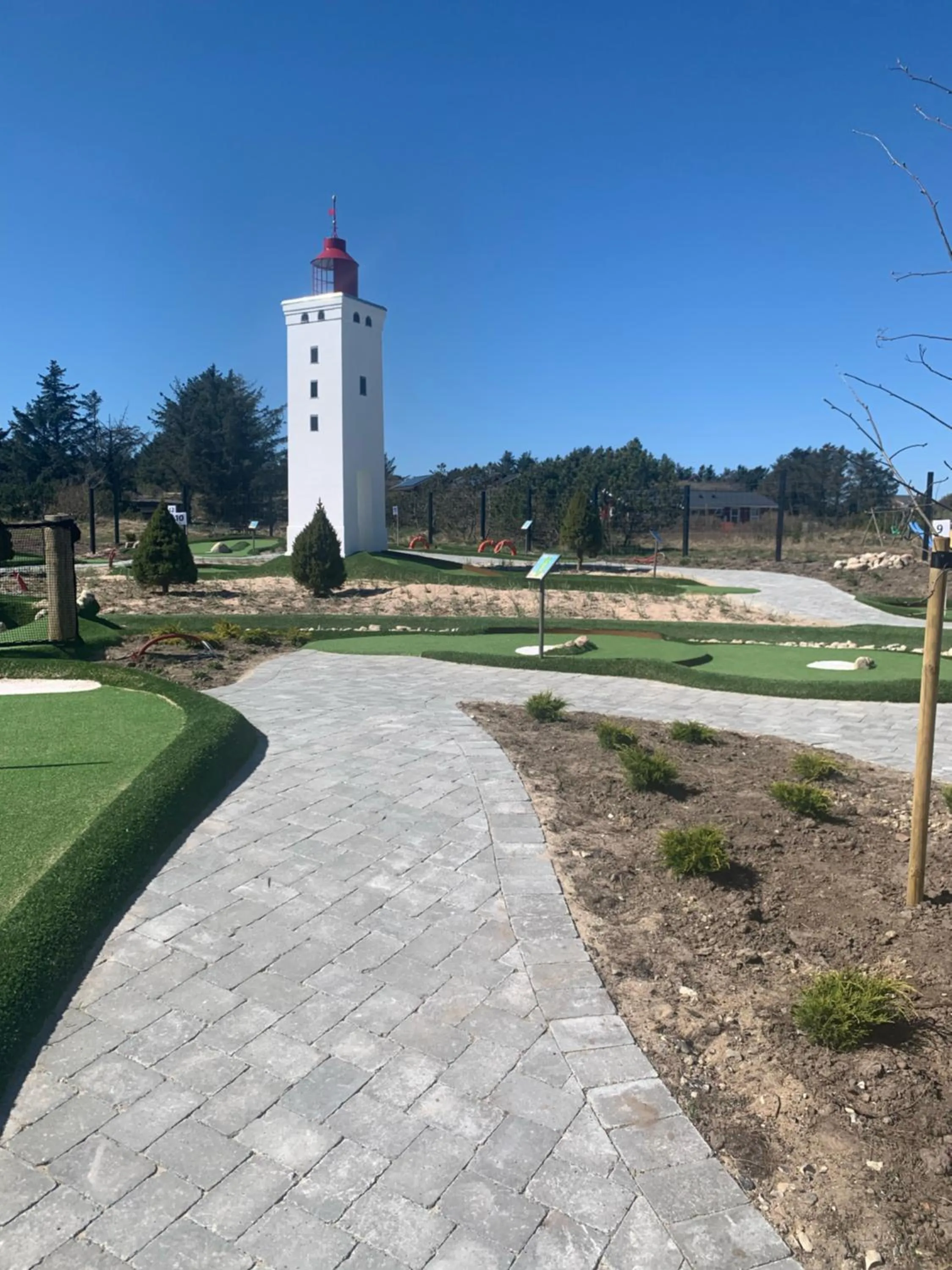 Minigolf in Hotel Kirkedal B&B