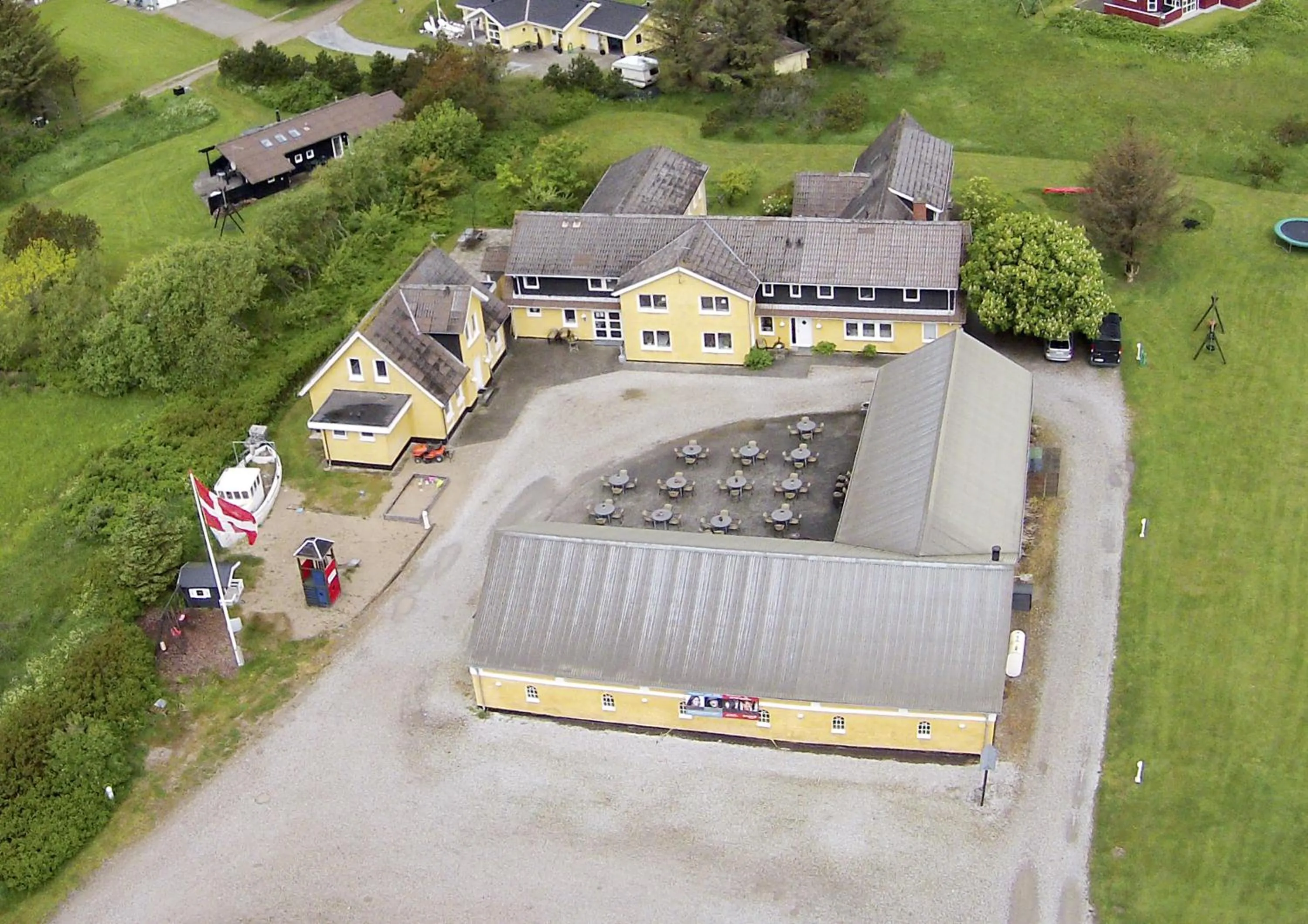 Bird's eye view in Hotel Kirkedal B&B