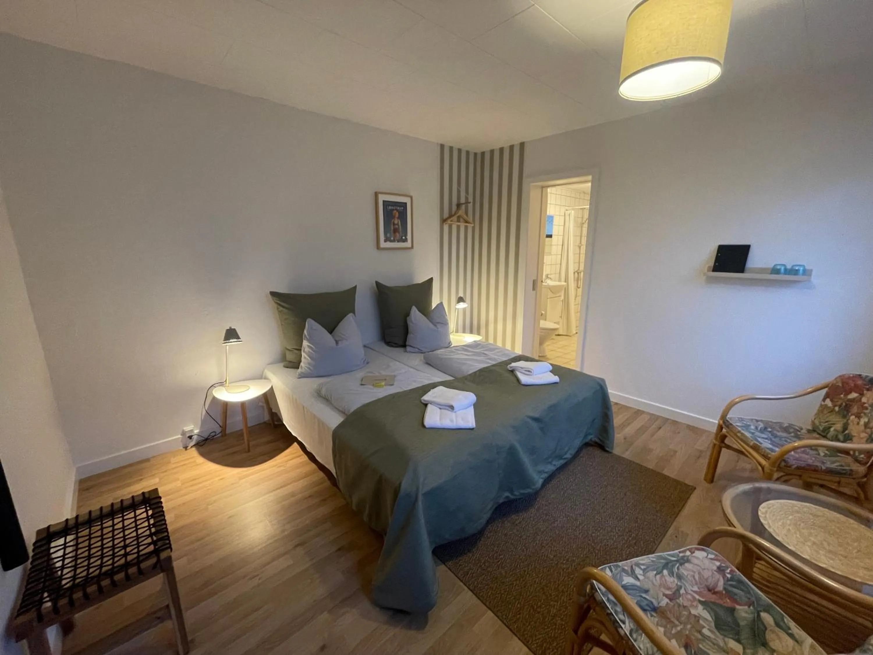 Bedroom, Bed in Hotel Kirkedal B&B