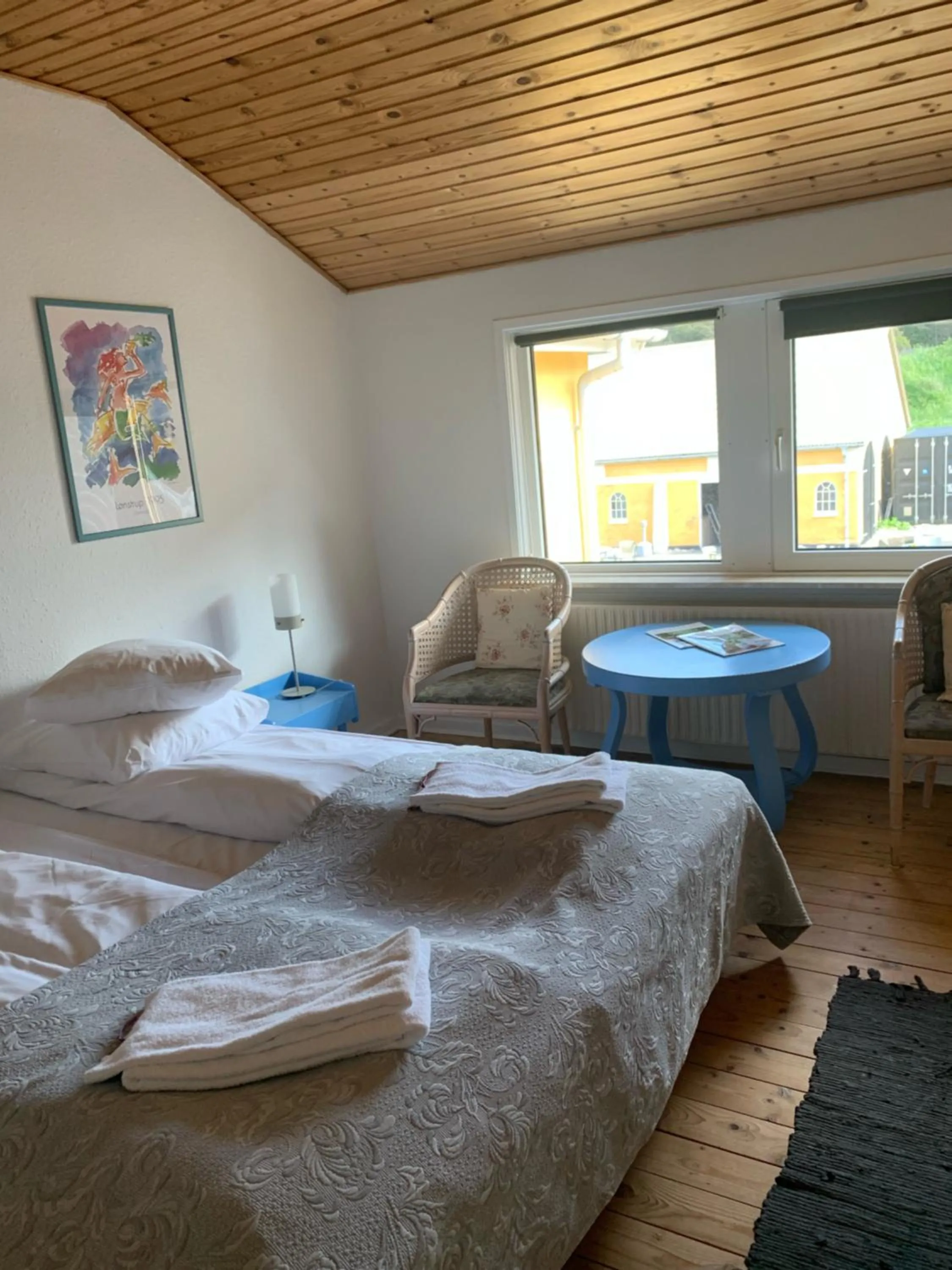 Bed in Hotel Kirkedal B&B