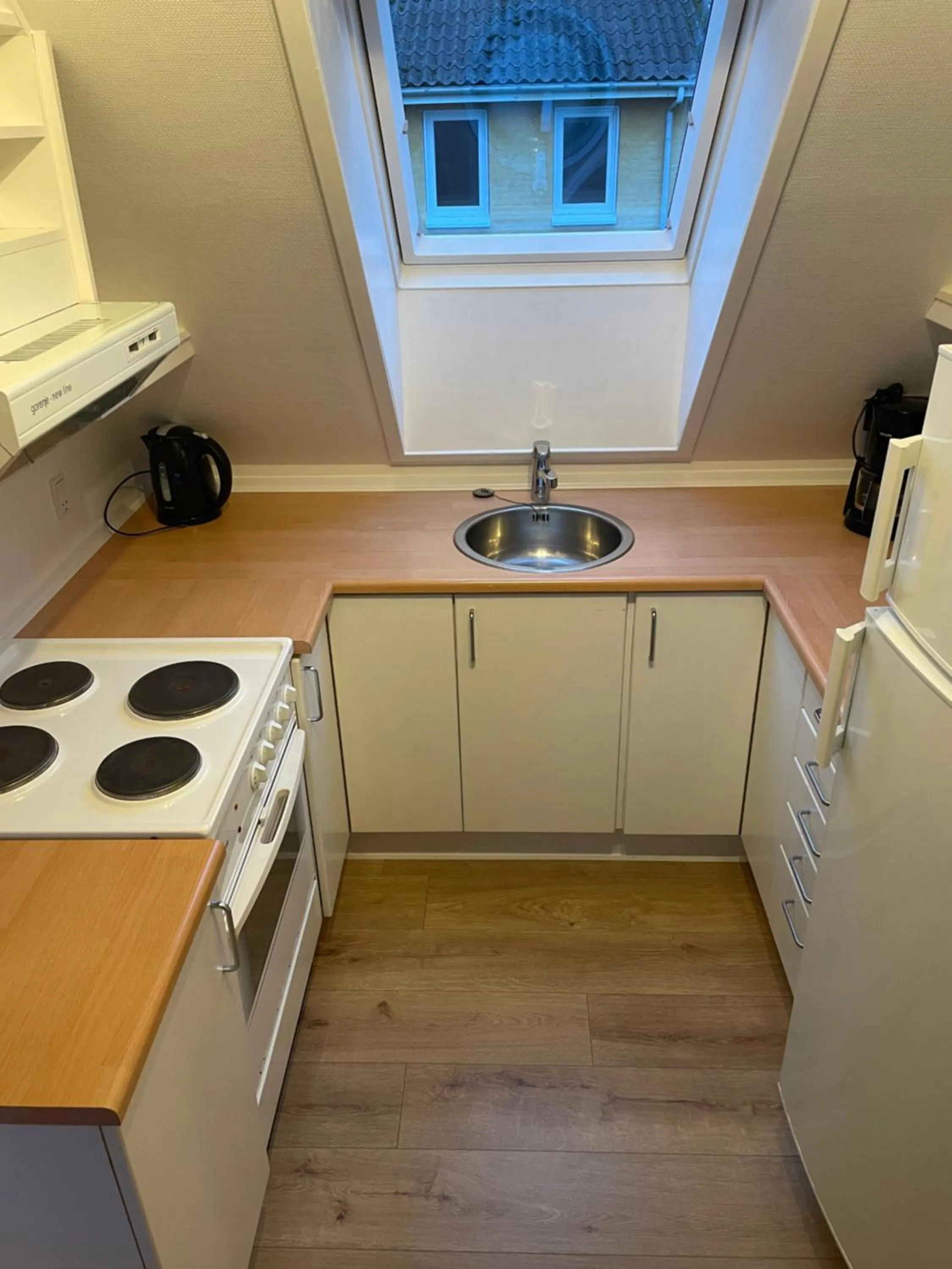 kitchen in Hotel Kirkedal B&B