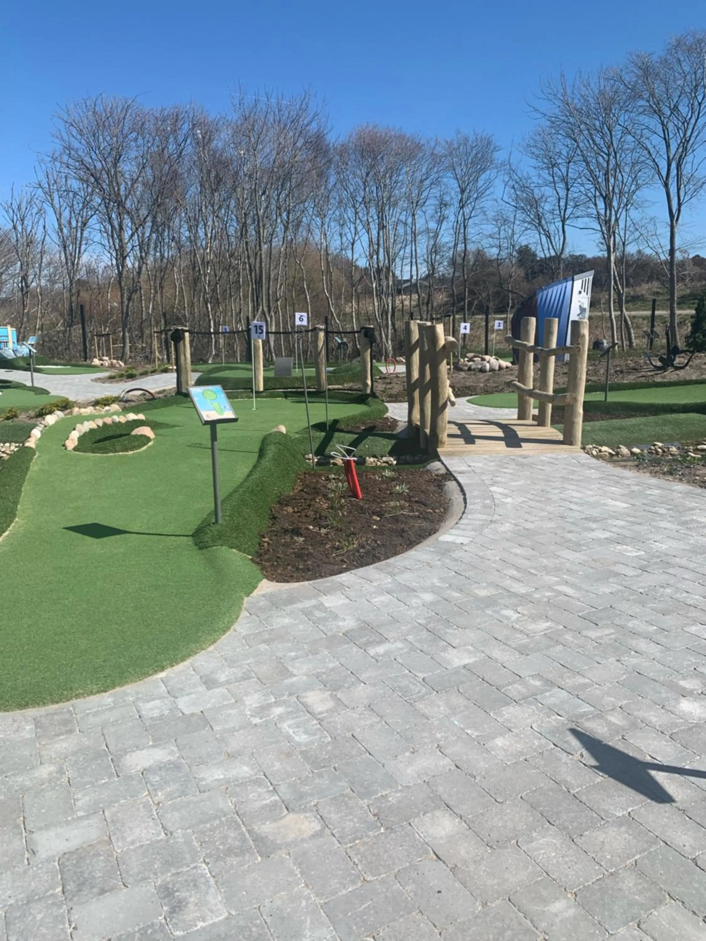 Minigolf in Hotel Kirkedal B&B