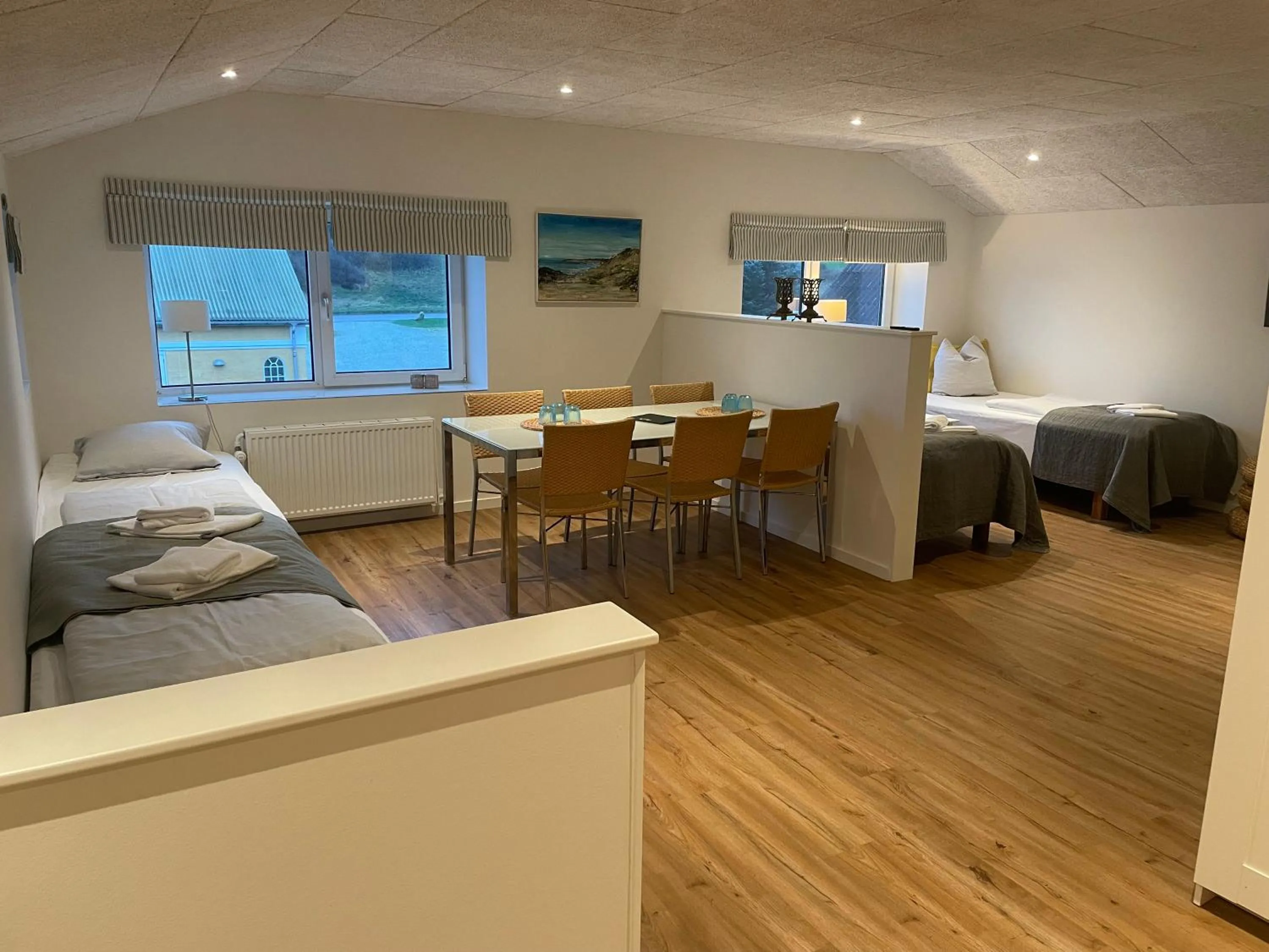 Bed in Hotel Kirkedal B&B