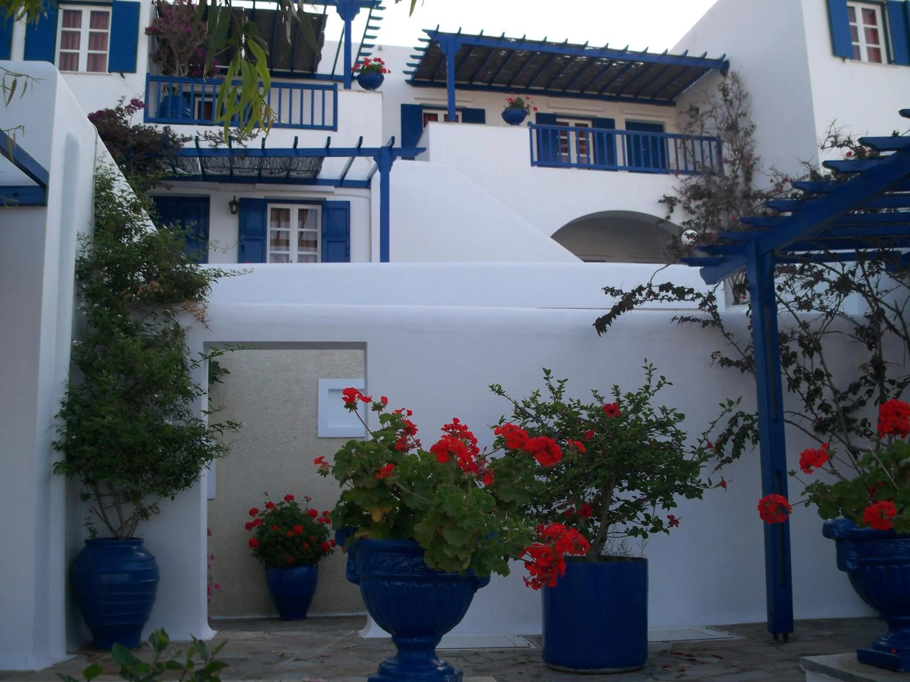 Facade/entrance in Kionia Galini Bangalows