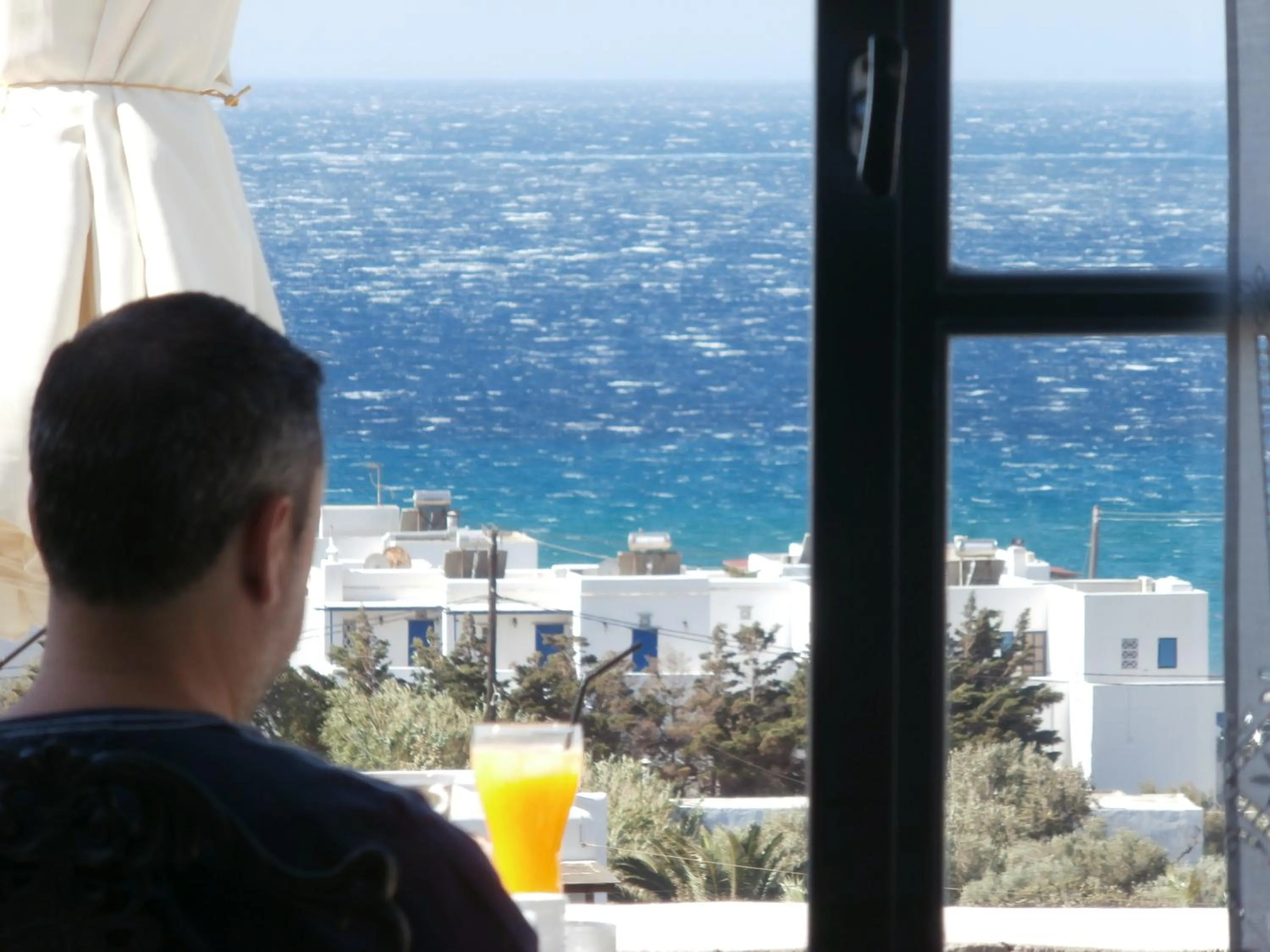 Lounge or bar in Kionia Galini Bangalows