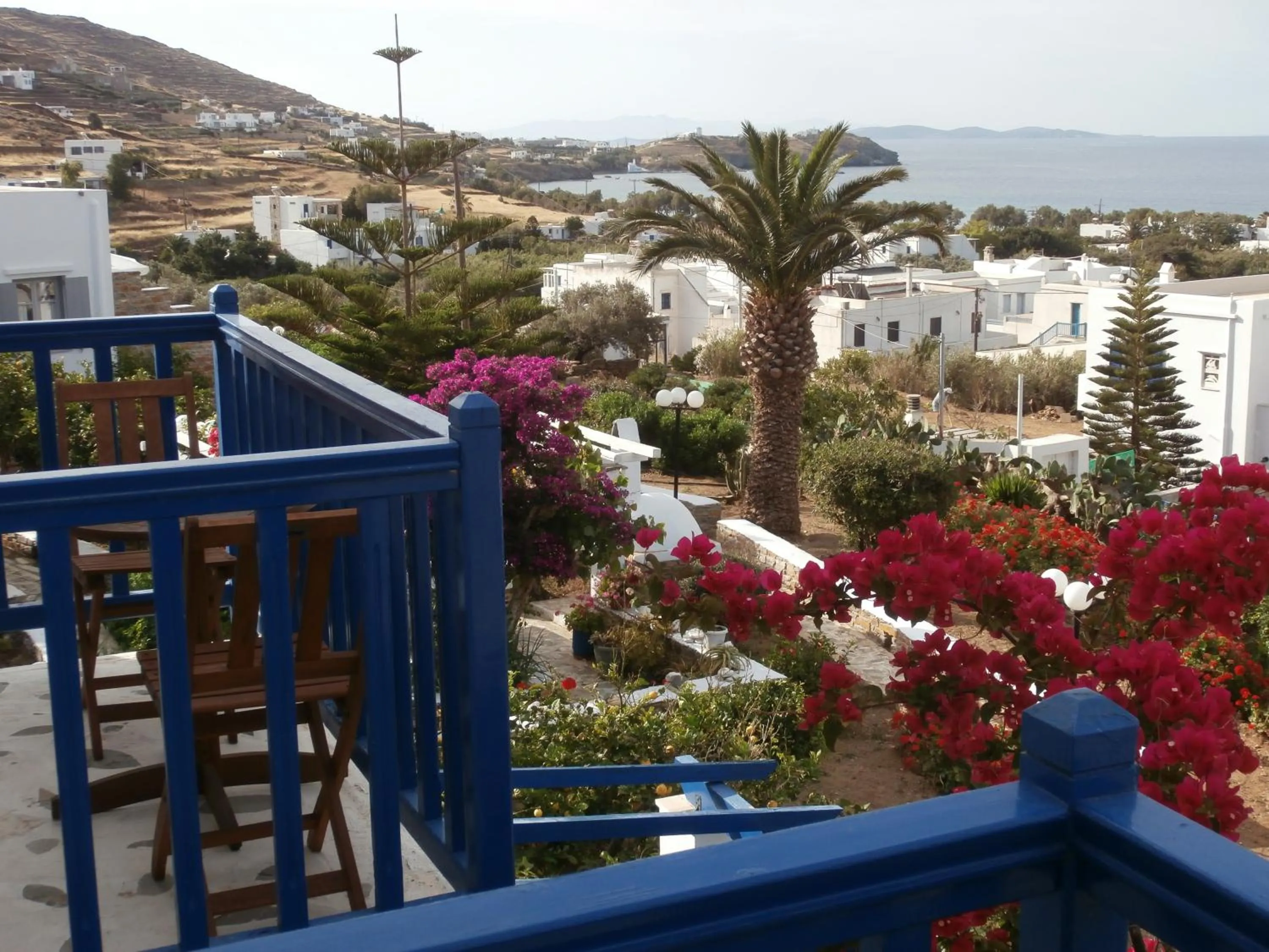 Garden in Kionia Galini Bangalows