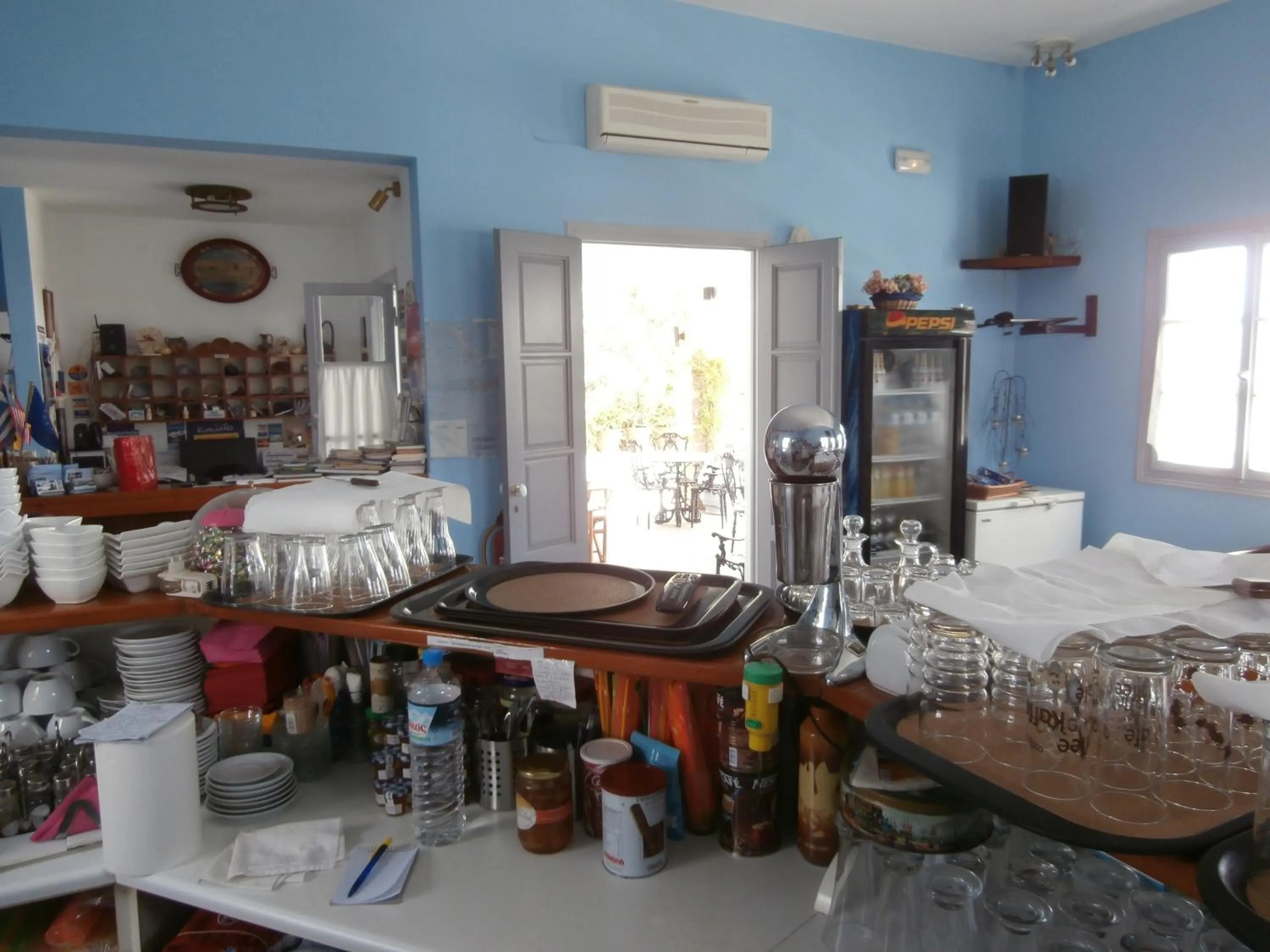 Coffee/tea facilities in Kionia Galini Bangalows