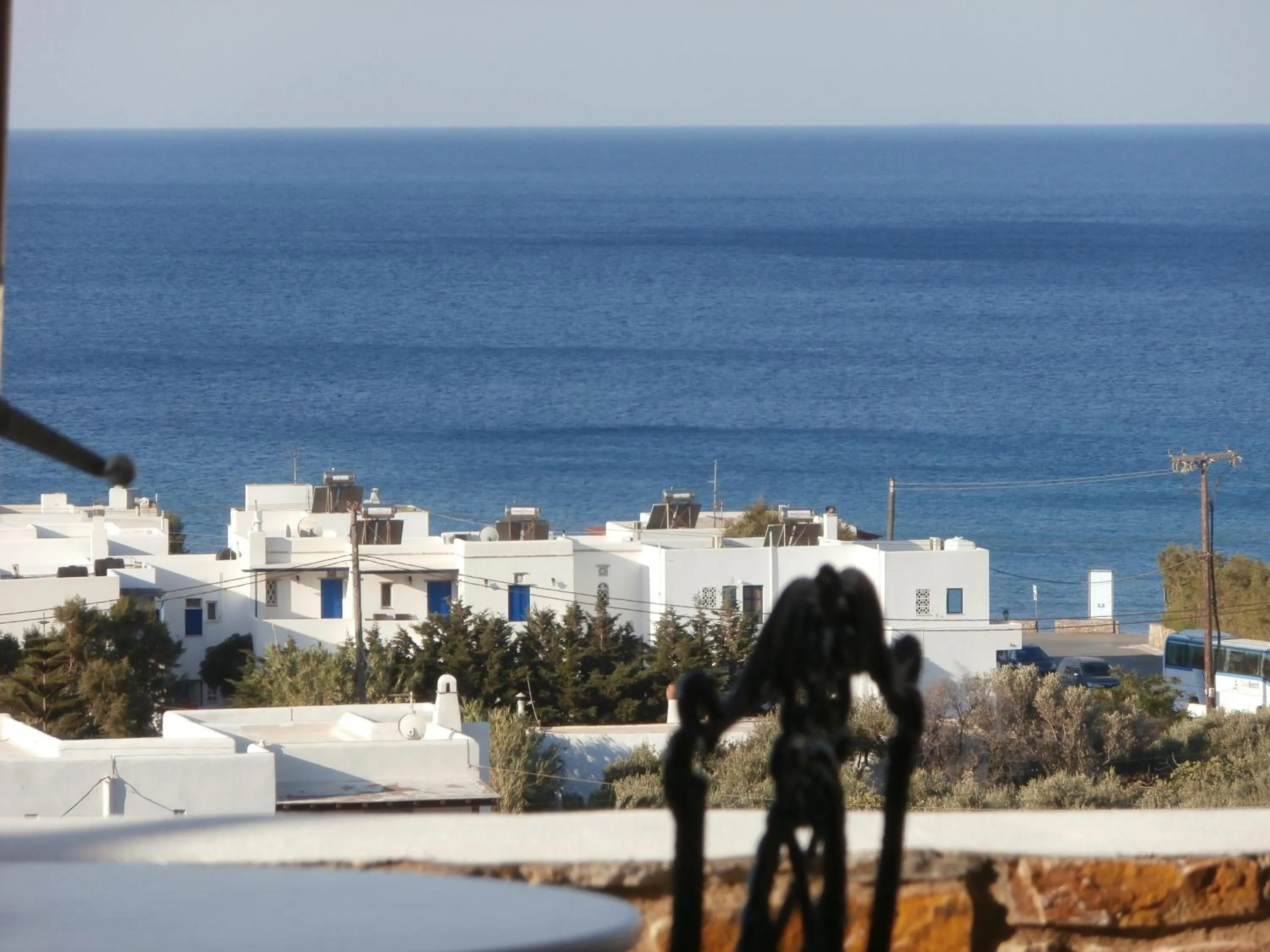 Patio in Kionia Galini Bangalows