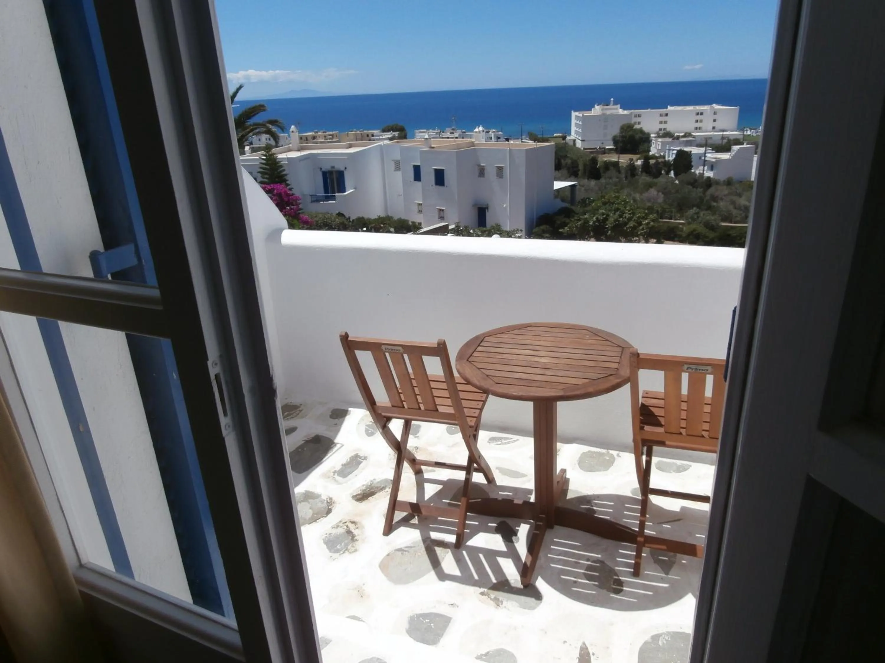 Shower in Kionia Galini Bangalows