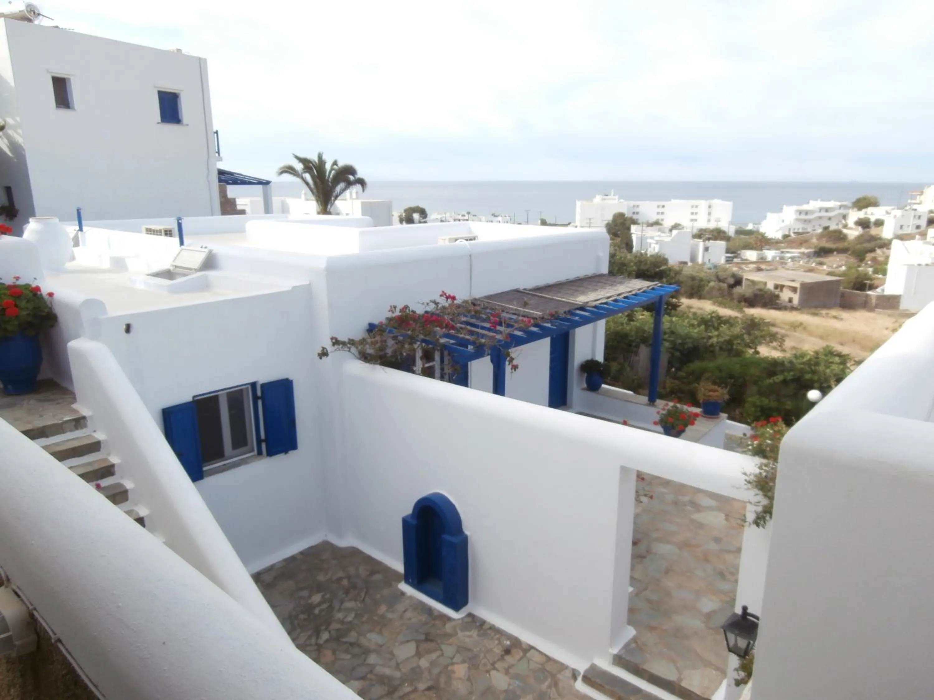 Facade/entrance in Kionia Galini Bangalows