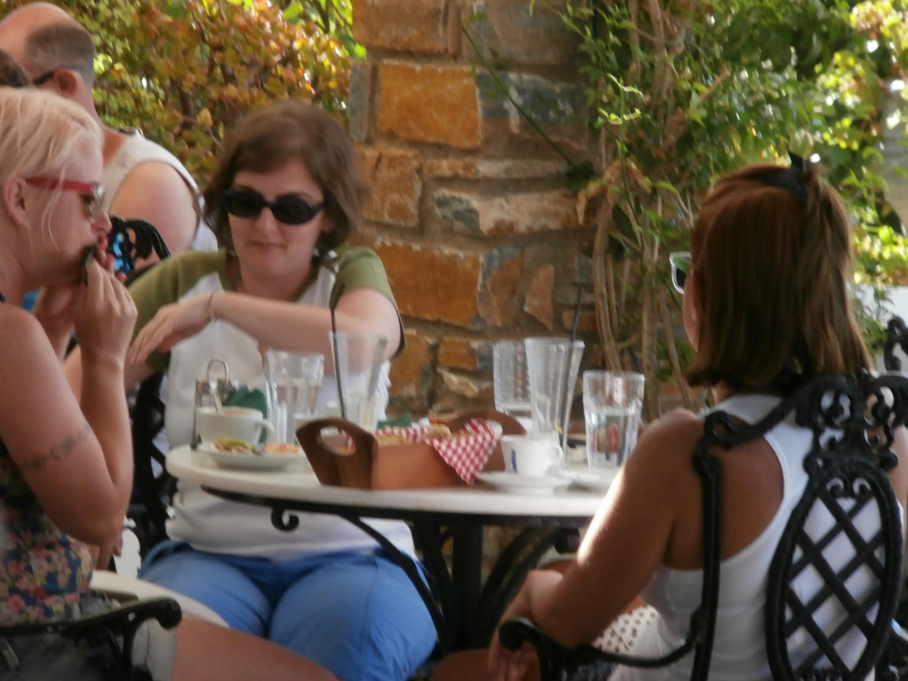 Lounge or bar in Kionia Galini Bangalows