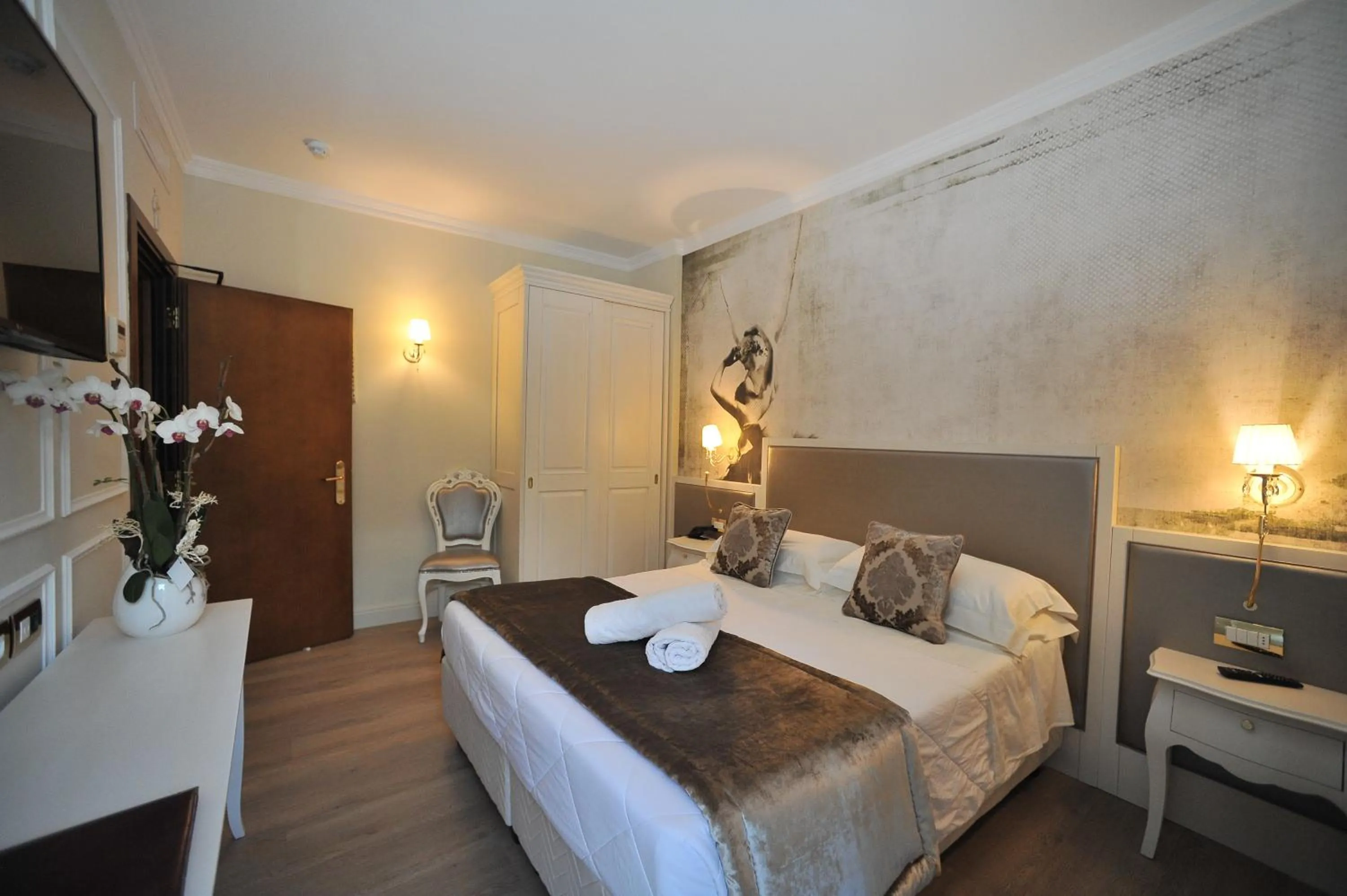 Bedroom, Bed in Hotel Ca' D'Oro Tre Stelle Superior Adults only