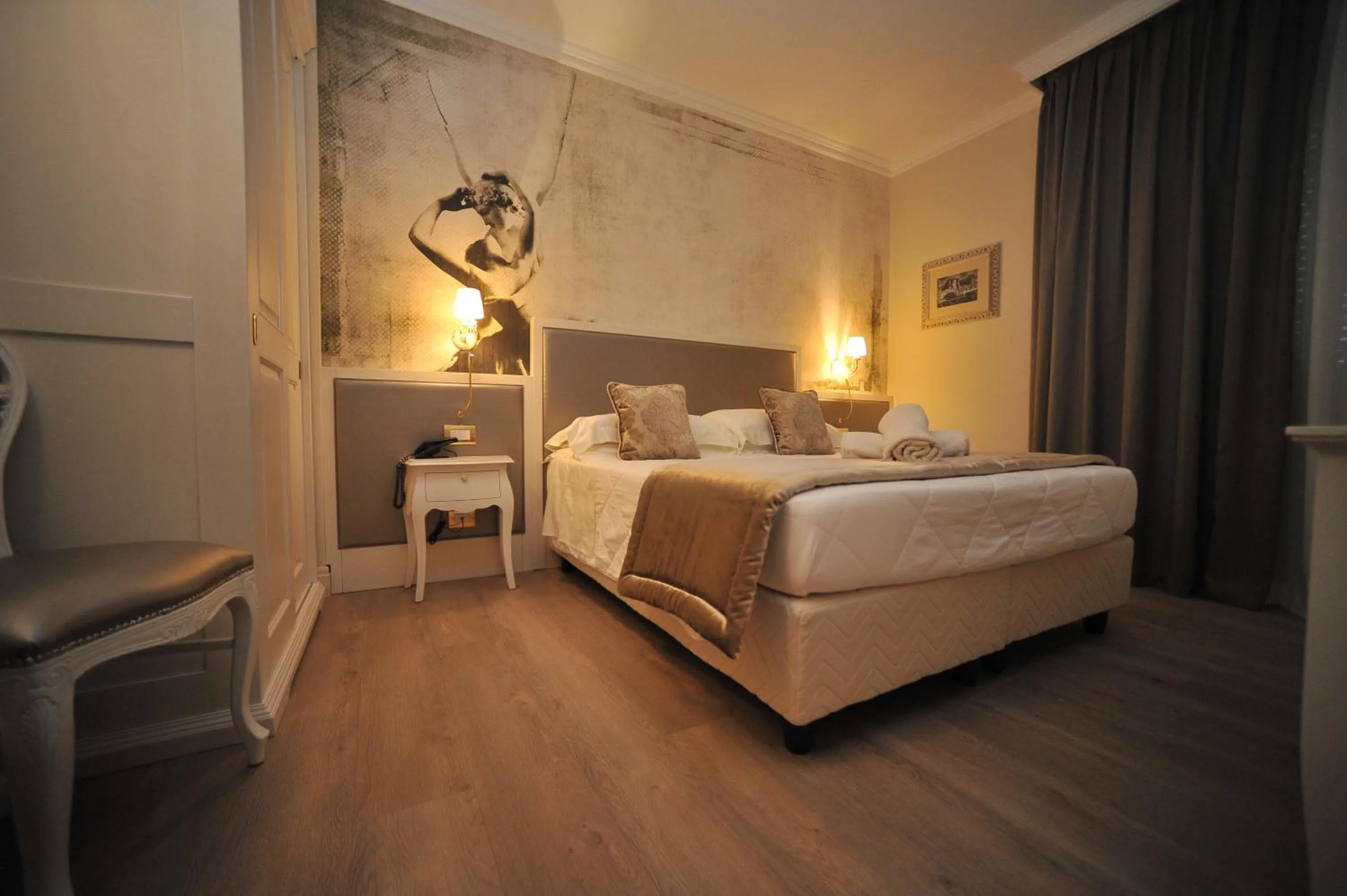 Bedroom, Bed in Hotel Ca' D'Oro Tre Stelle Superior Adults only