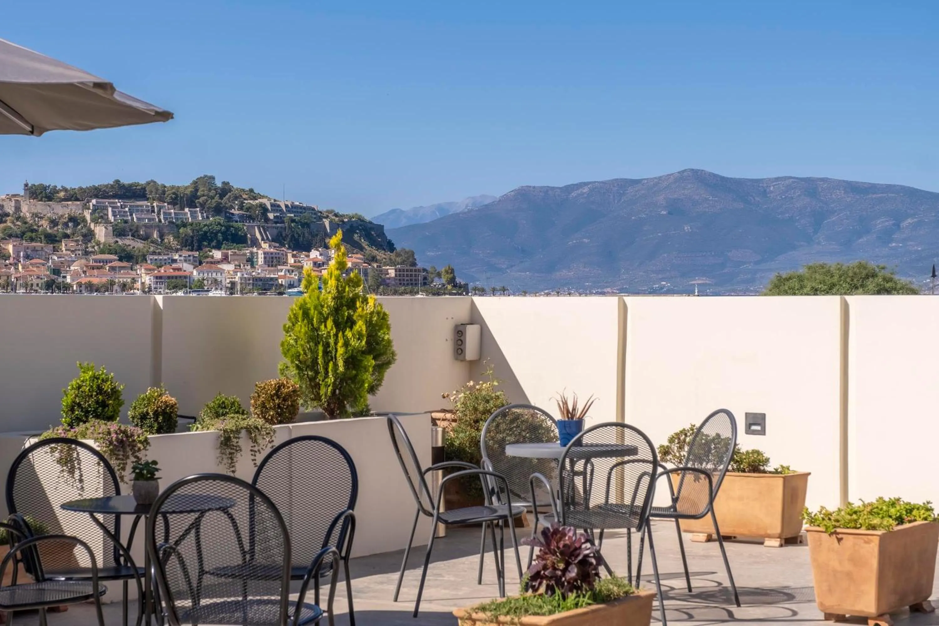 Patio in Harmony Hotel Nafplio