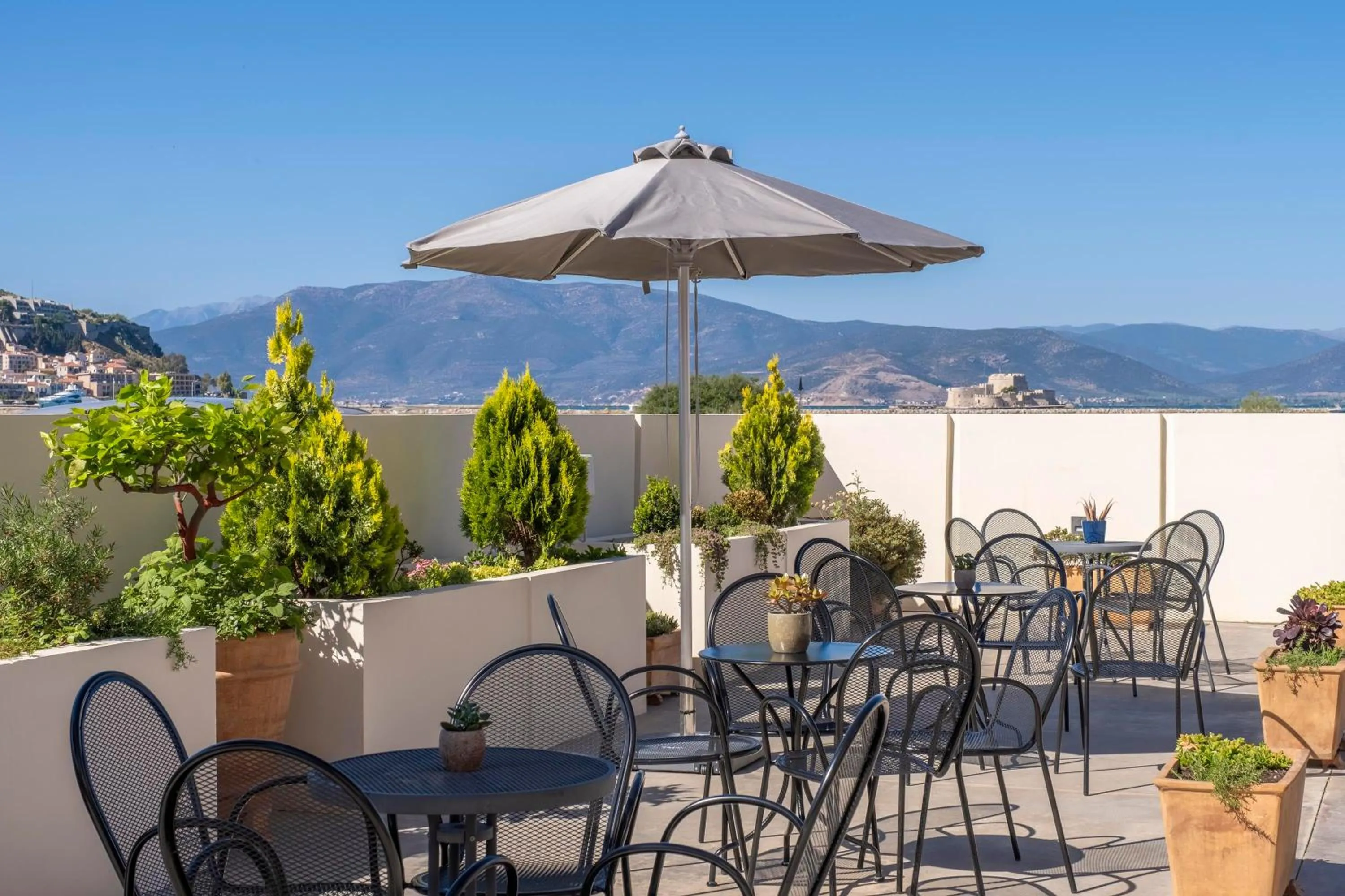 Patio in Harmony Hotel Nafplio