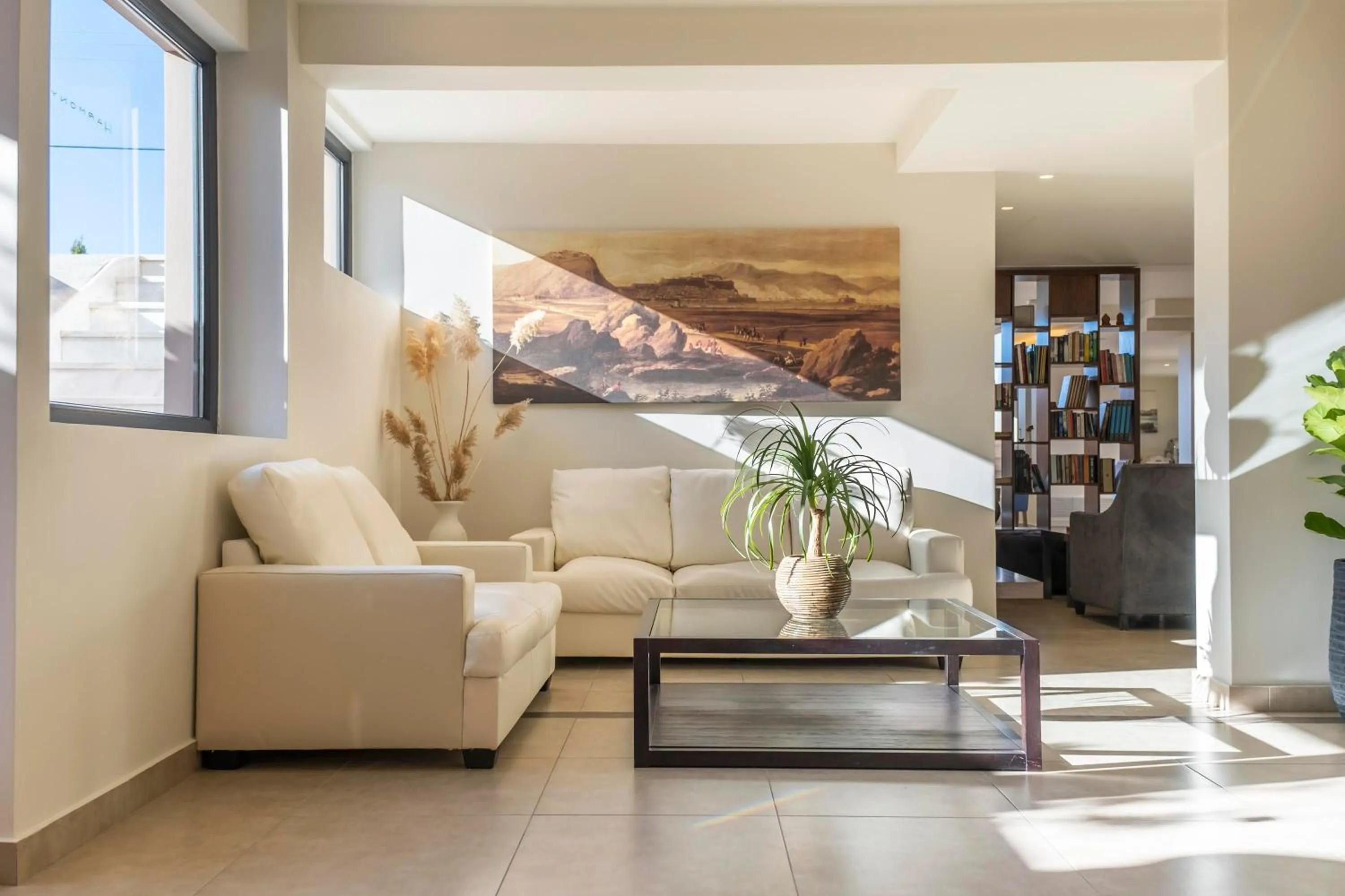 Library in Harmony Hotel Nafplio