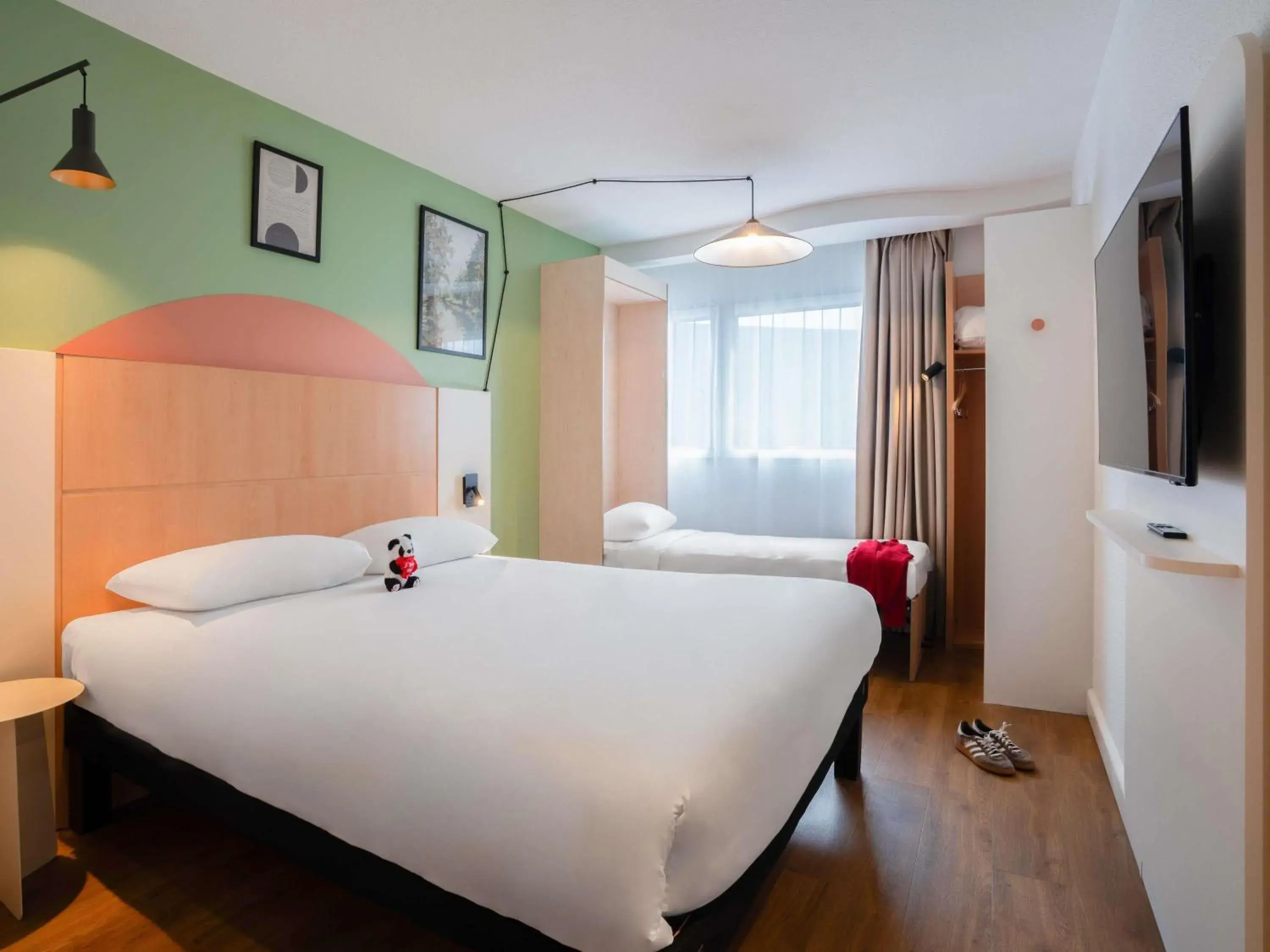 Bedroom, Bed in ibis Marne La Vallée Val d'Europe Bedroom, Bed in ibis Marne La Vallée Val d'Europe