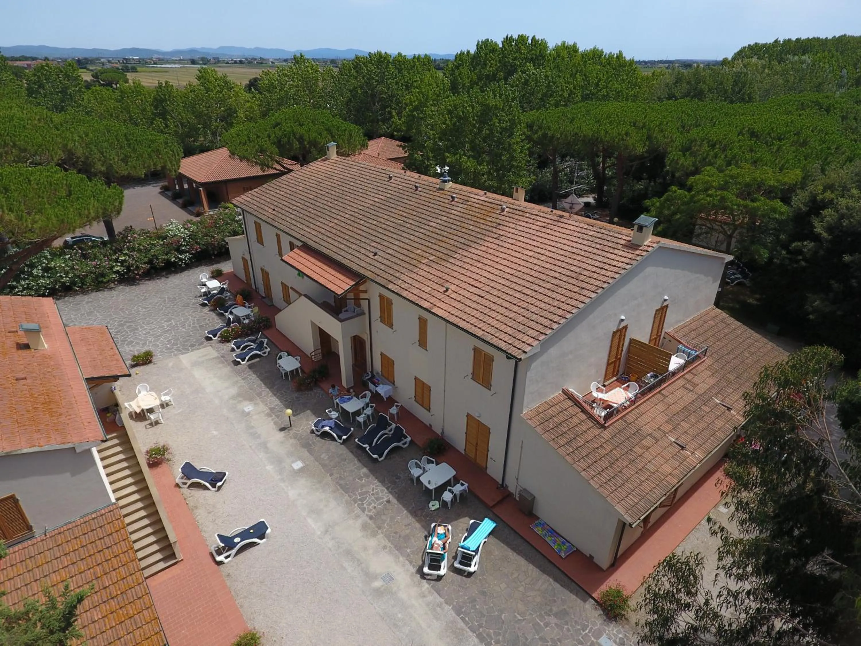 Bird's eye view in Ghiacci Vecchi Residence