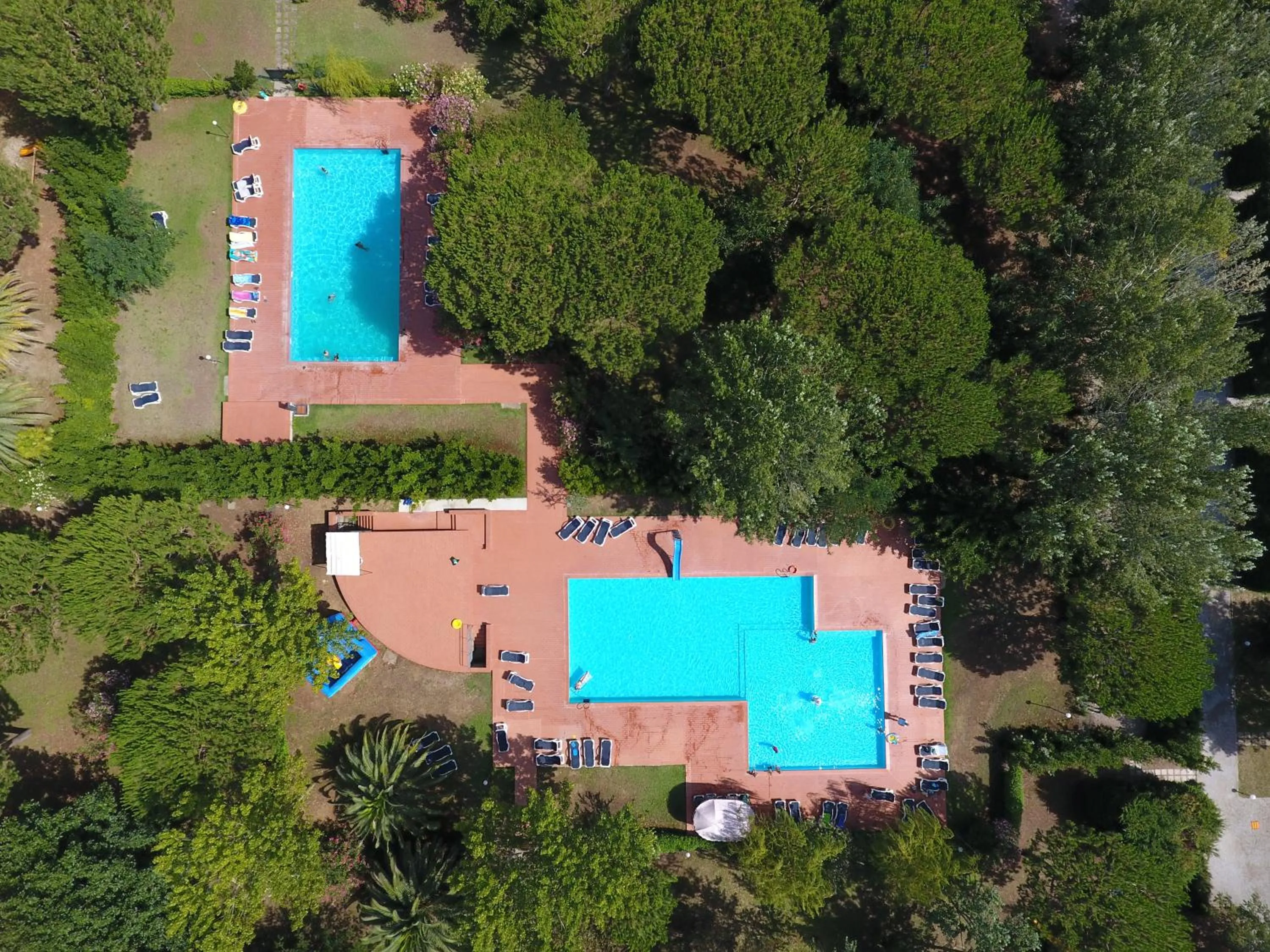 Bird's eye view in Ghiacci Vecchi Residence