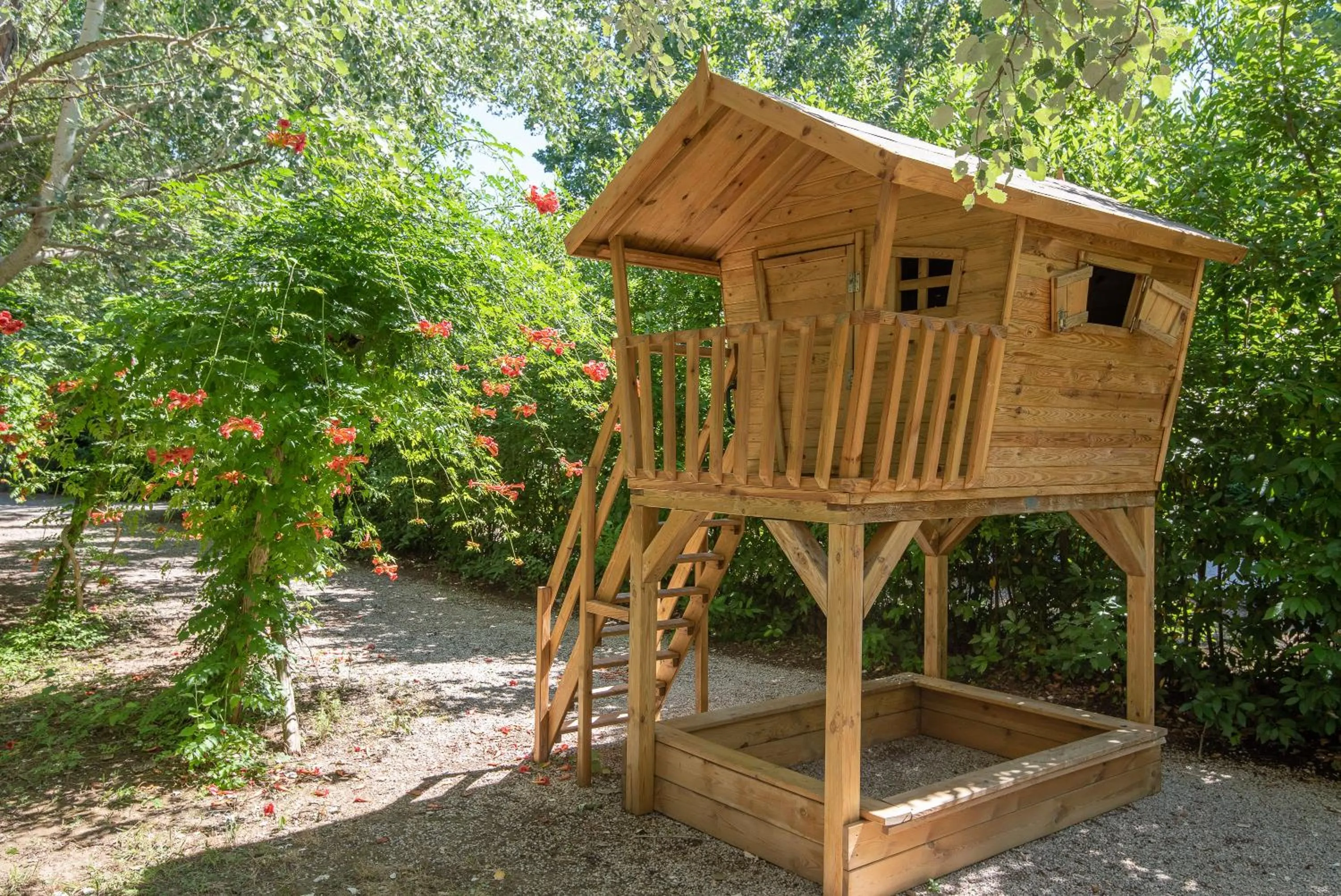 Children play ground in Ghiacci Vecchi Residence
