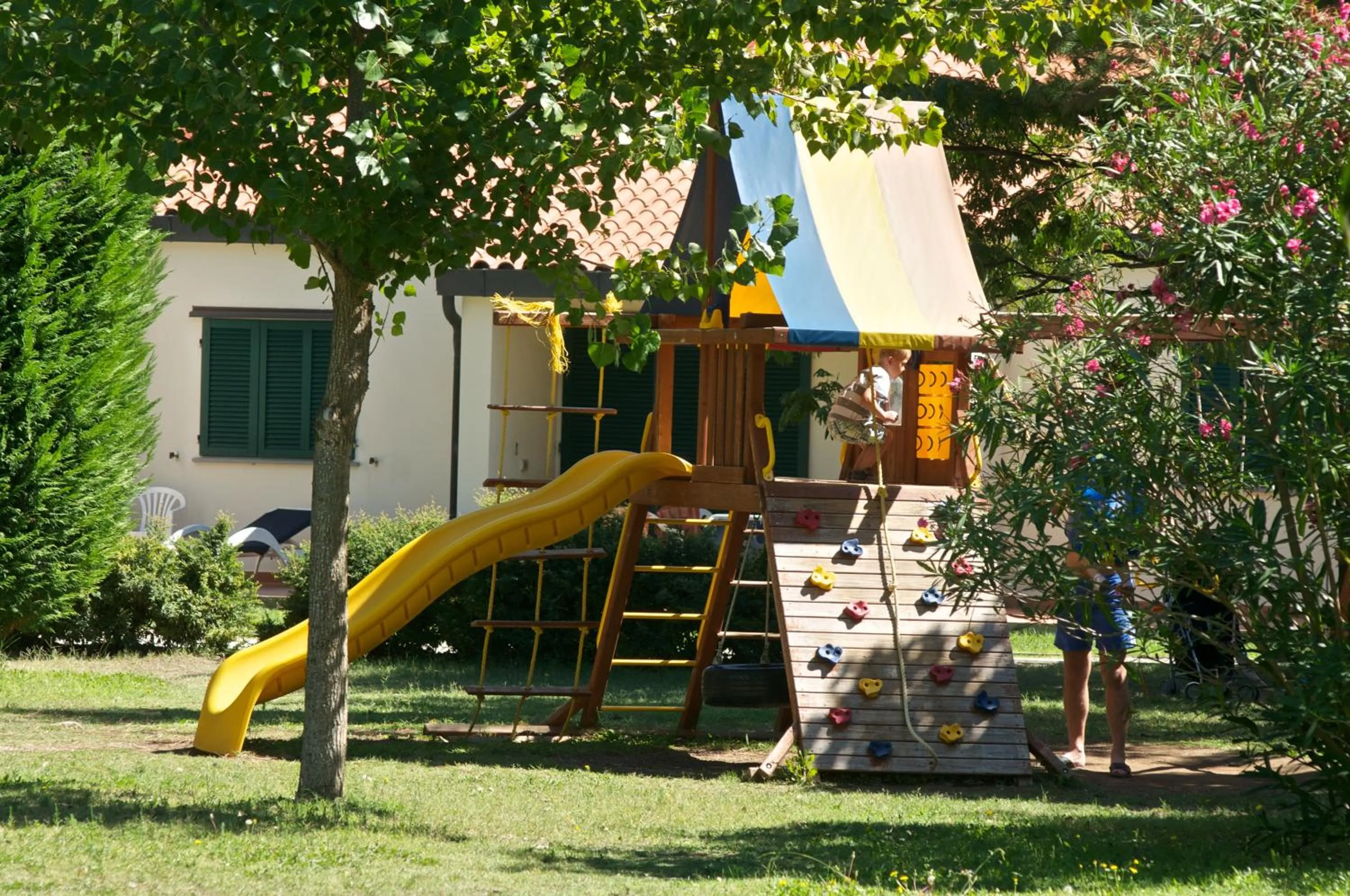 Children play ground in Ghiacci Vecchi Residence