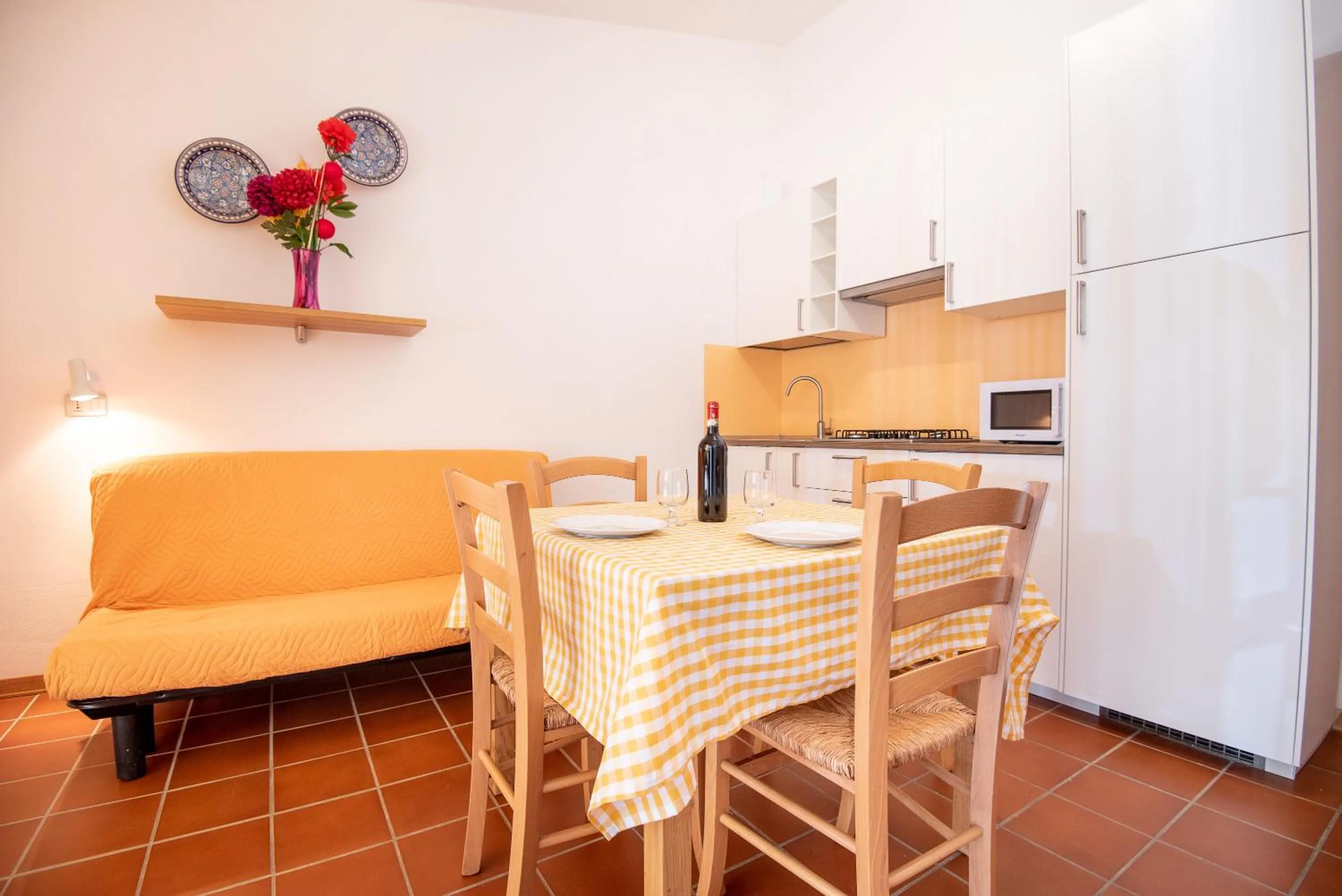Kitchen or kitchenette in Ghiacci Vecchi Residence