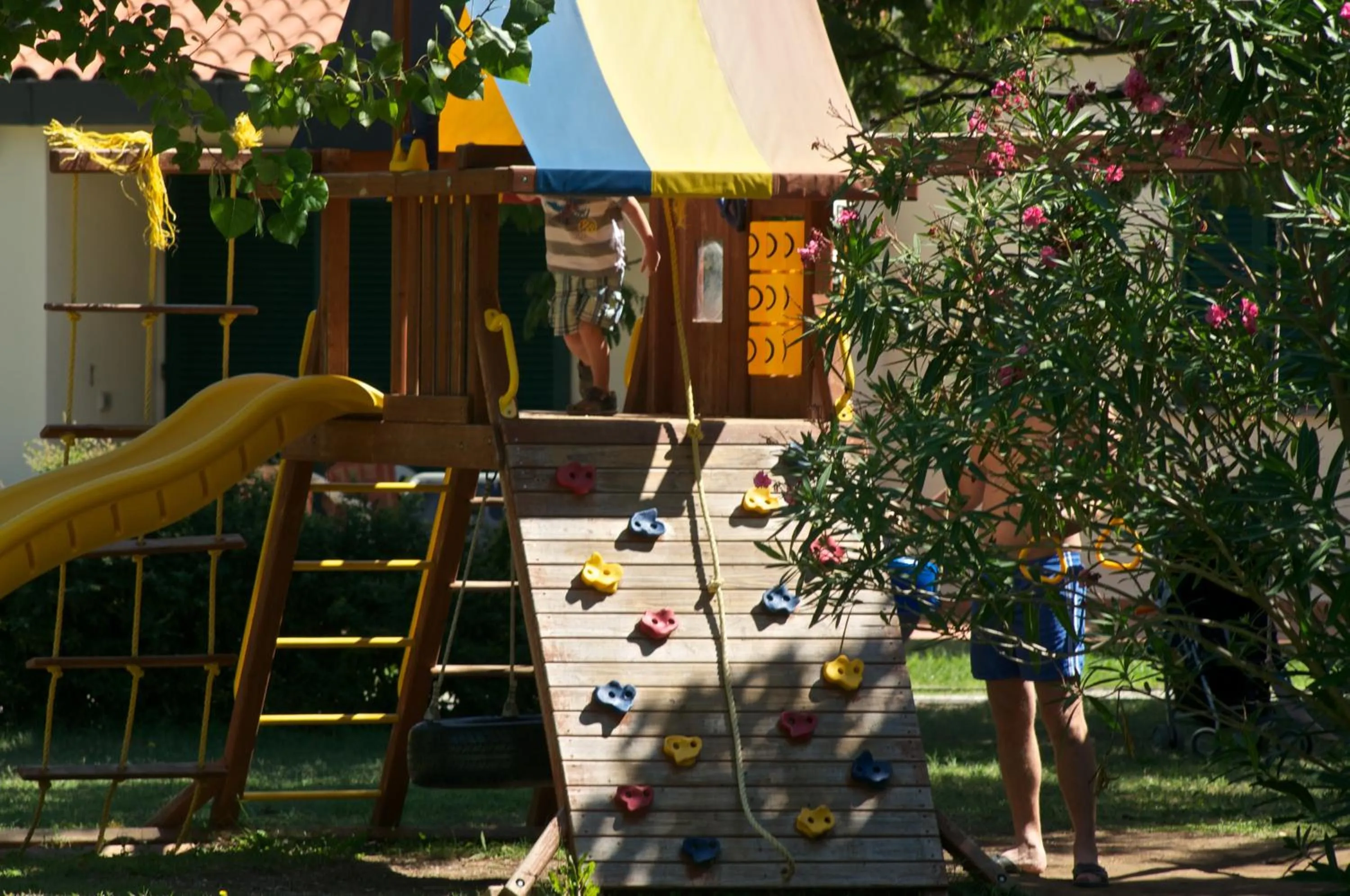 Children play ground in Ghiacci Vecchi Residence