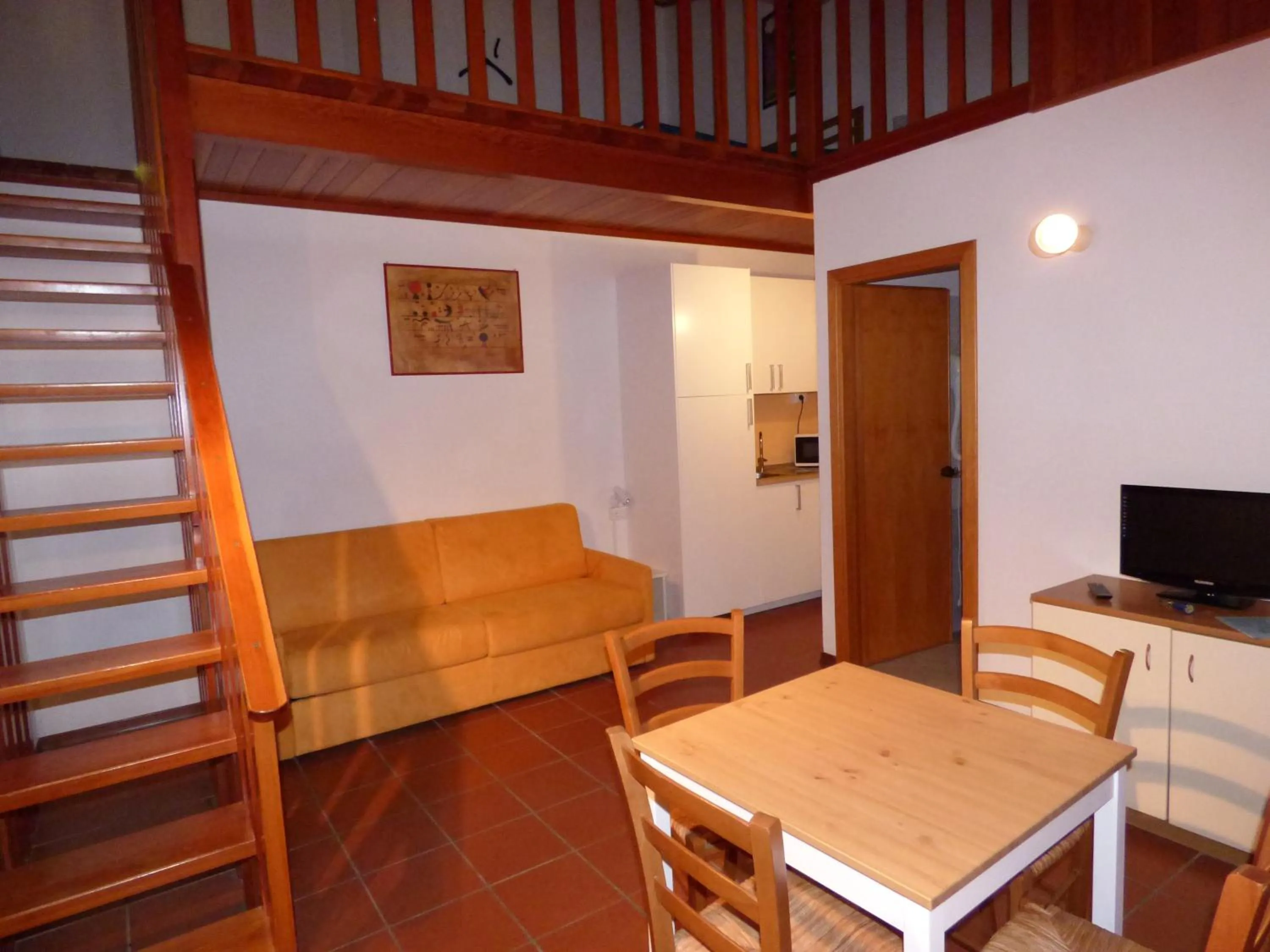 Kitchen or kitchenette in Ghiacci Vecchi Residence