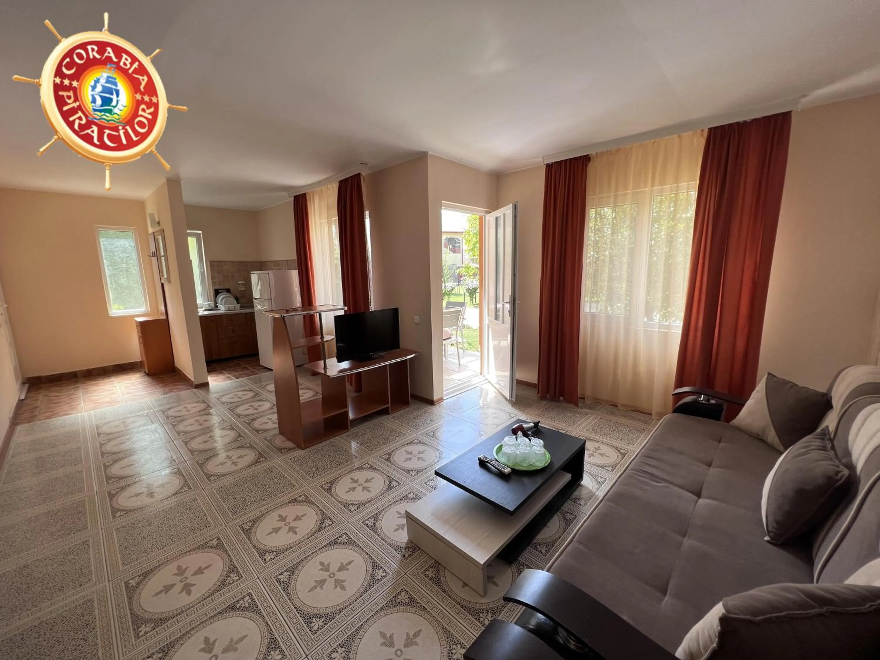 Kitchen or kitchenette in Club de Vacanta Corabia Piratilor - Family Resort Mamaia Nord