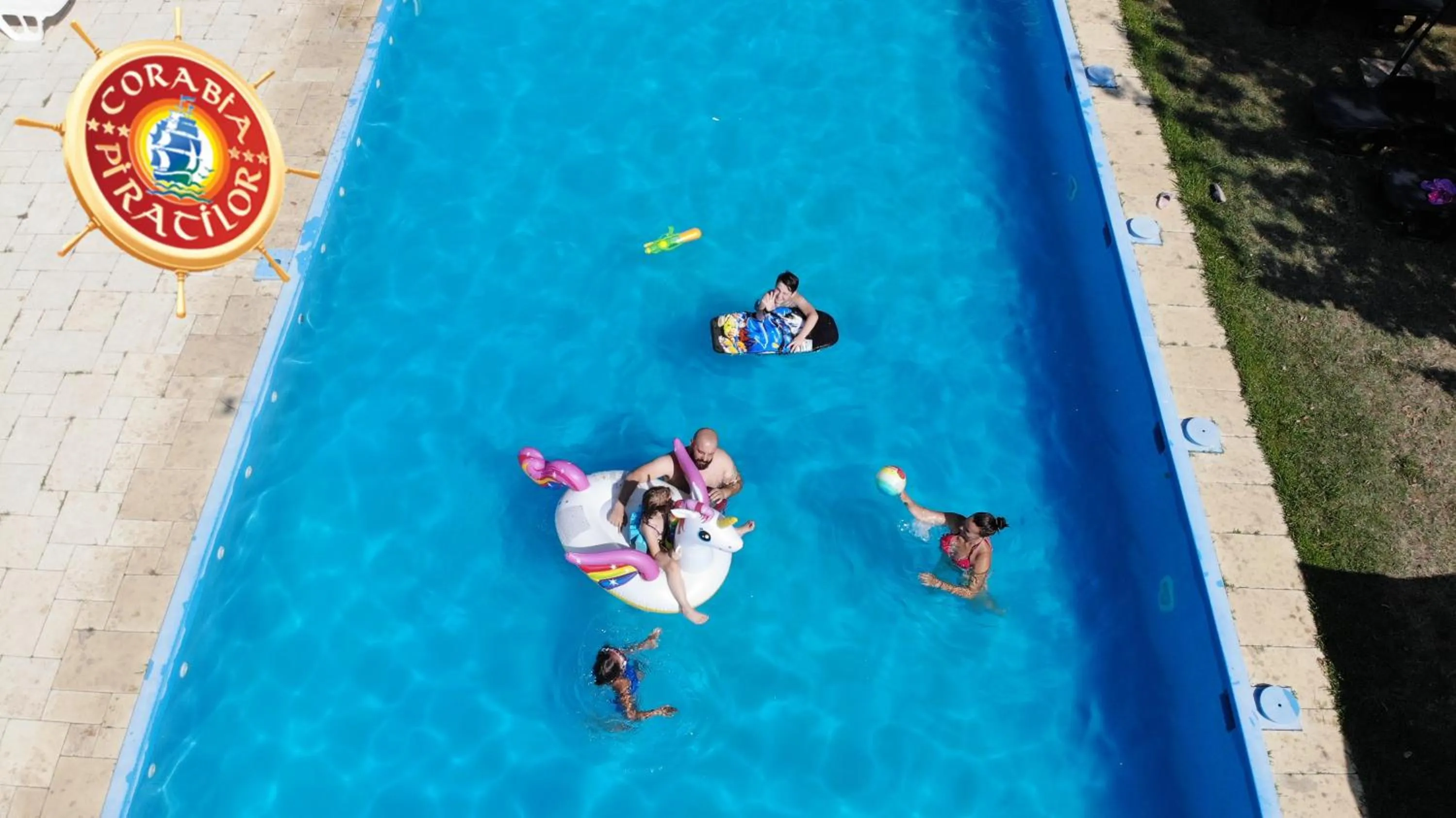 Pool view in Club de Vacanta Corabia Piratilor - Family Resort Mamaia Nord