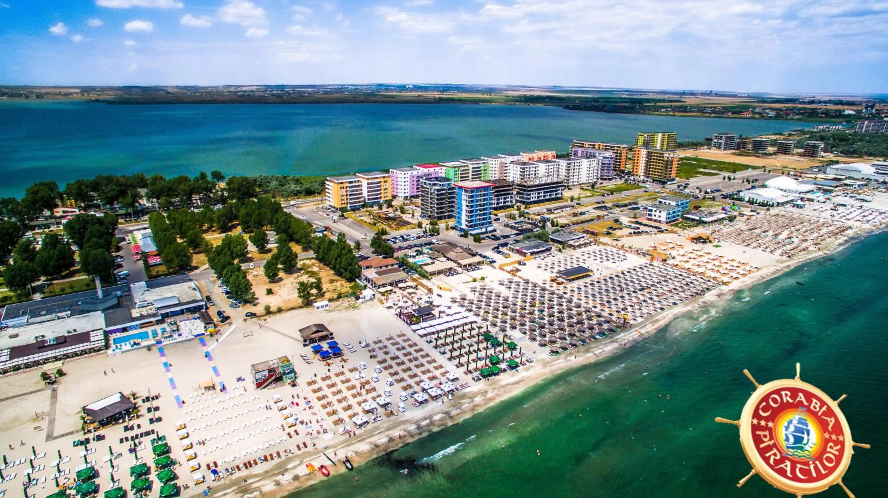 Beach in Club de Vacanta Corabia Piratilor - Family Resort Mamaia Nord