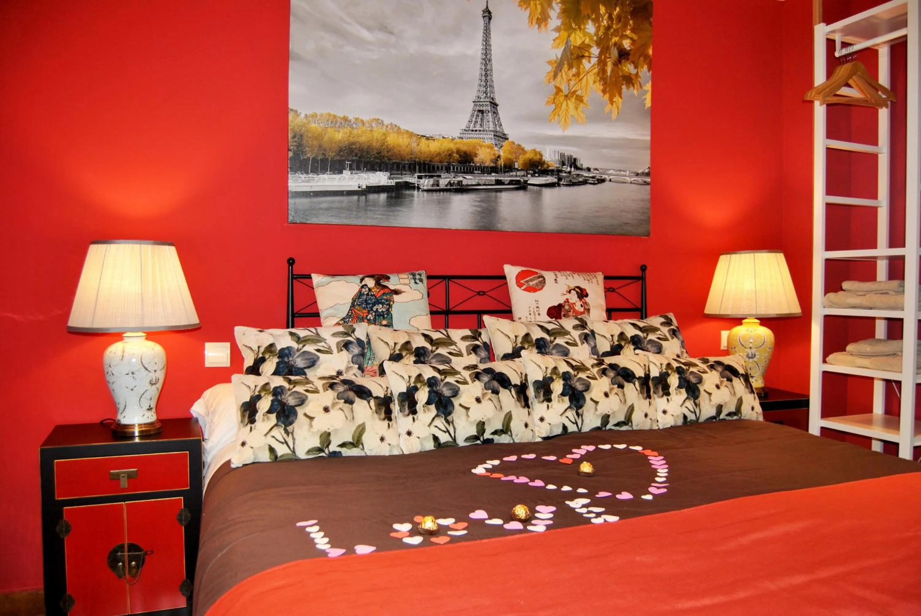 Bed in Apartahotel Rural CollaRubio Luxury