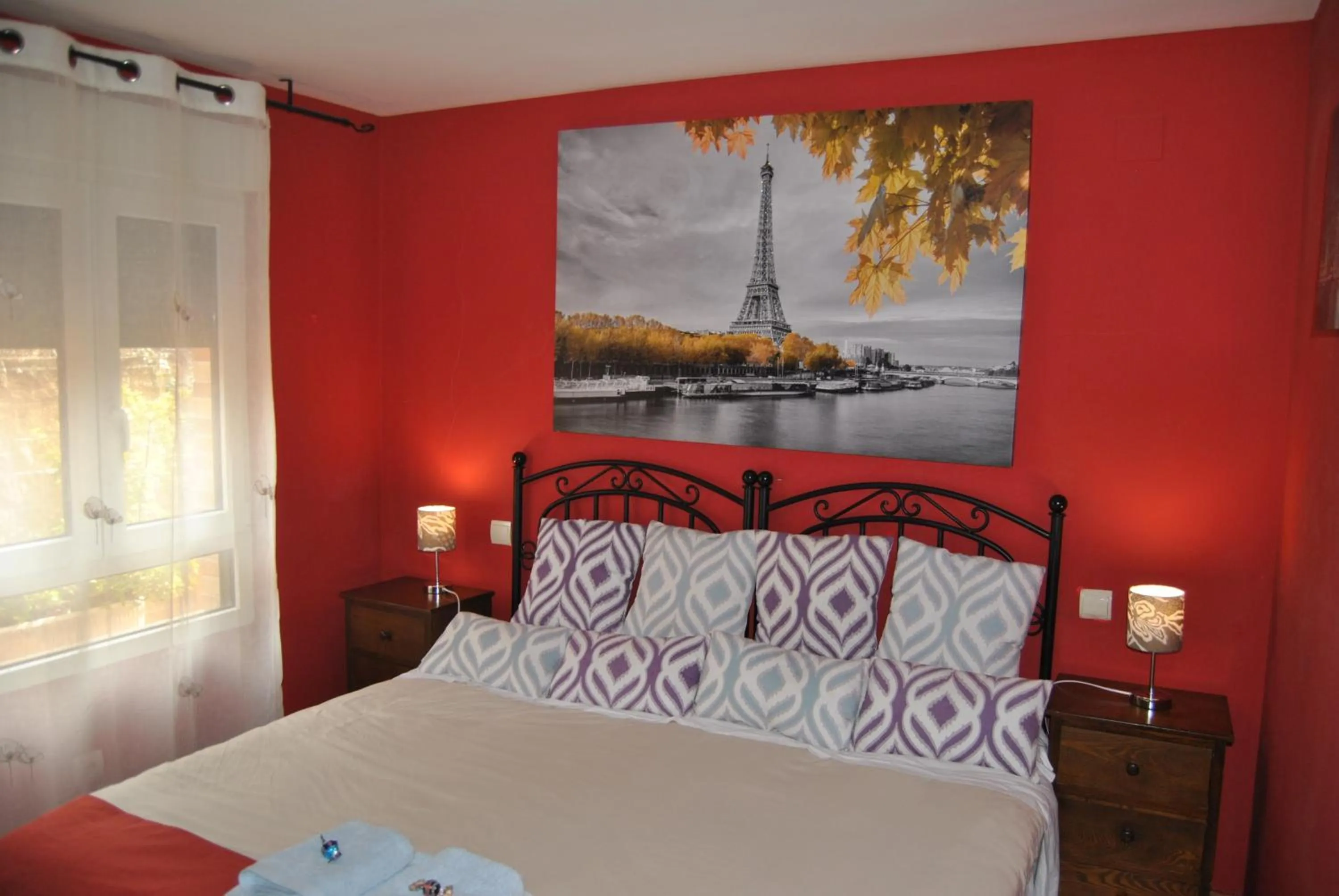 Bed in Apartahotel Rural CollaRubio Luxury