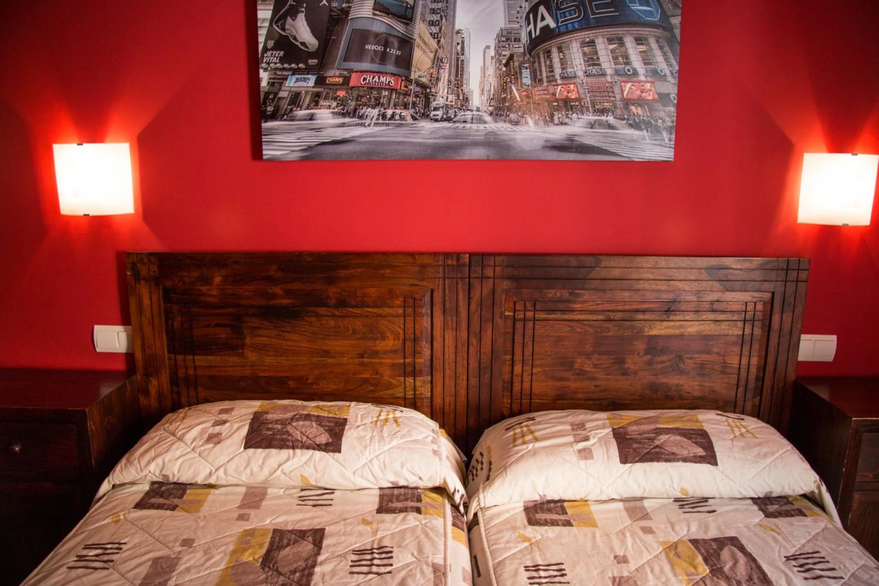 Bed in Apartahotel Rural CollaRubio Luxury