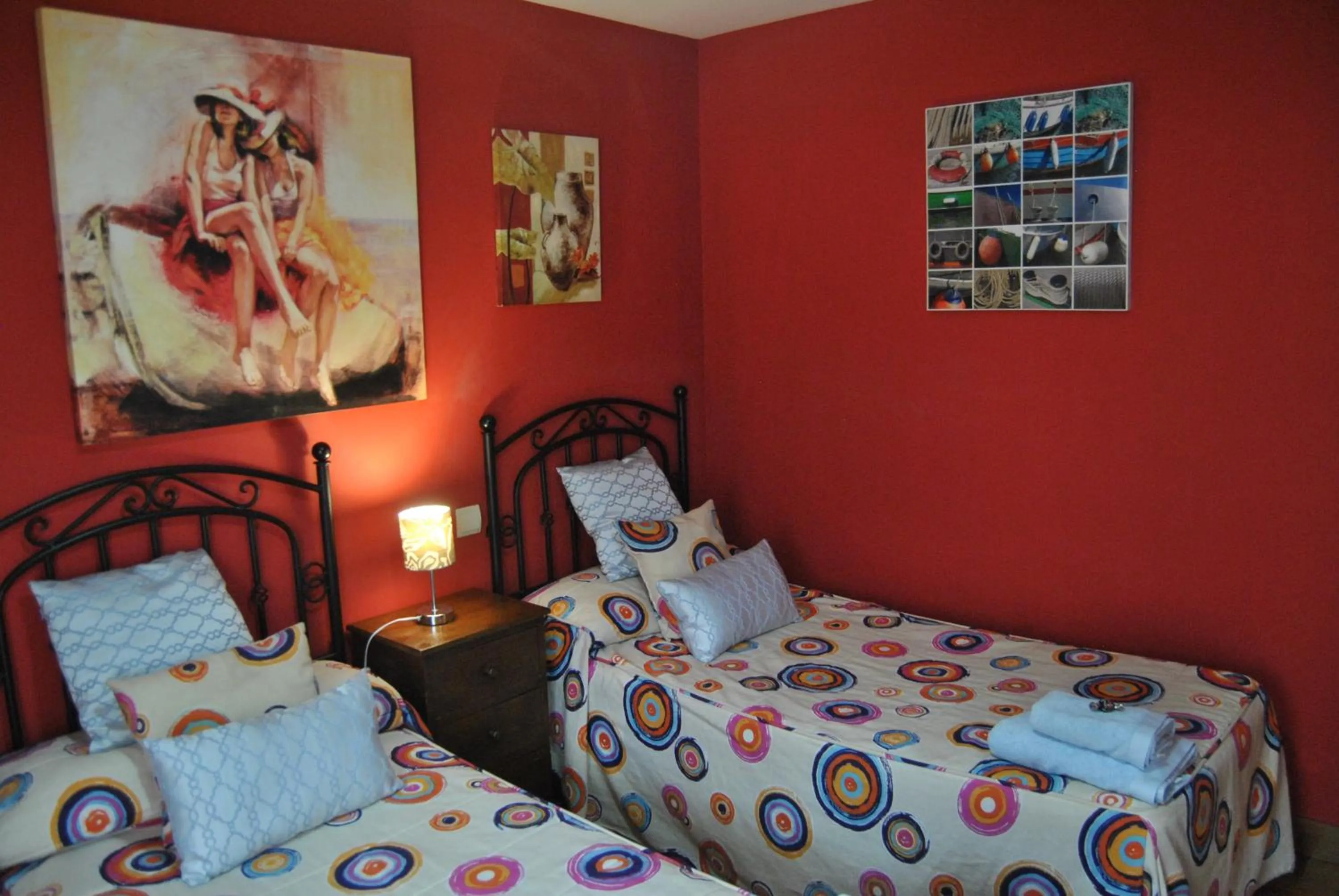 Bed in Apartahotel Rural CollaRubio Luxury