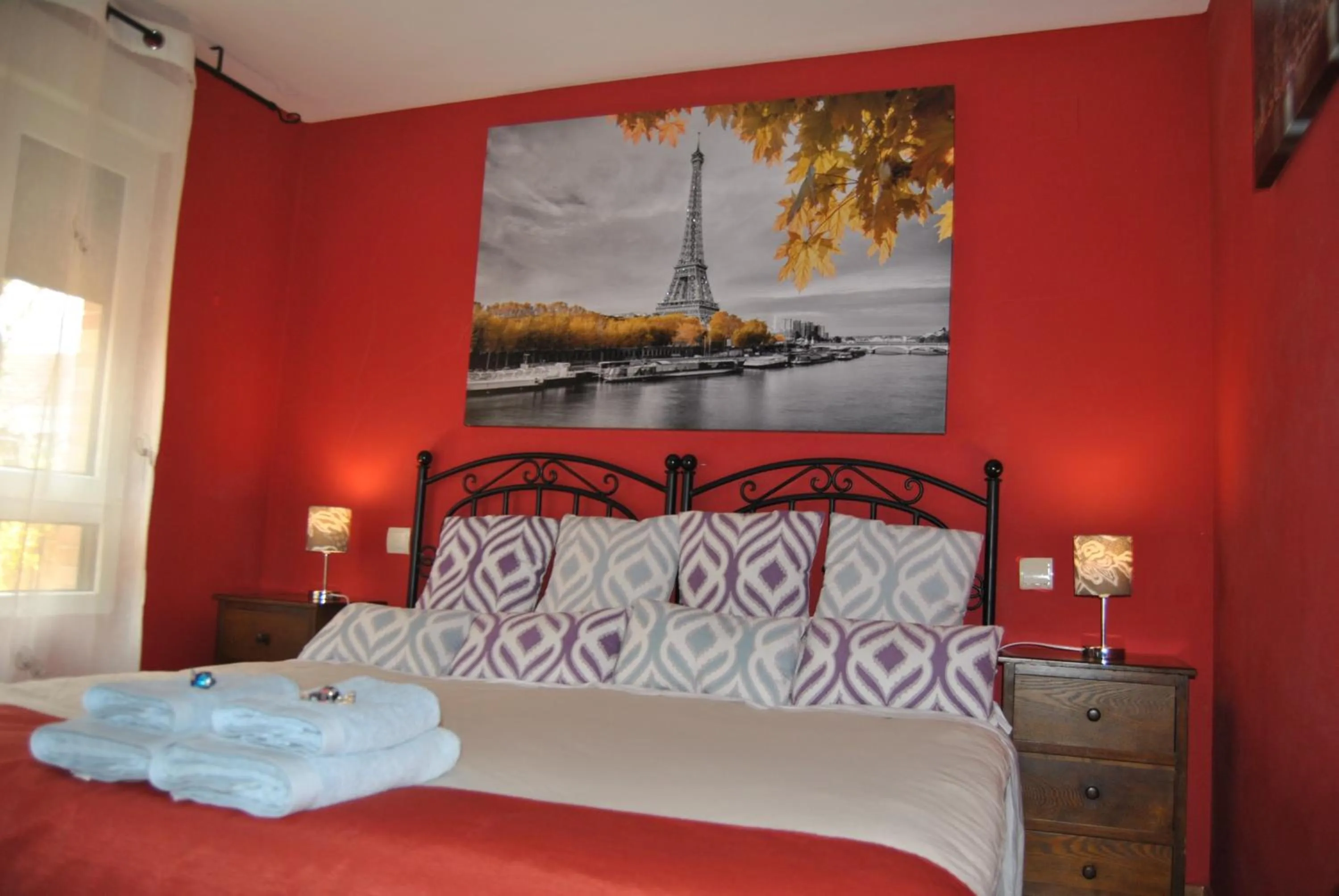 Bed in Apartahotel Rural CollaRubio Luxury