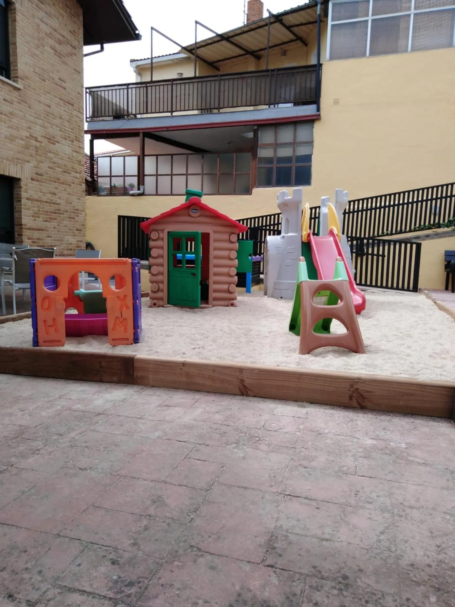 Children play ground in Apartahotel Rural CollaRubio Luxury